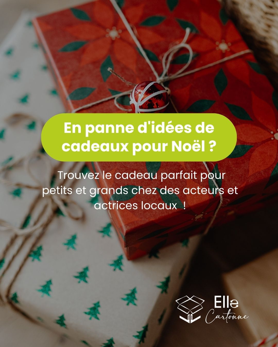 🎄 En panne d’idées cadeaux pour #noël ?
Pas de stress… On vous a préparé une sélection 100% locale pour vous inspirer !
Parce qu’on le sait tous : dénicher un cadeau qui fait vraiment plaisir sans courir dans tous les sens, c’est un vrai défi. Cette année, on vous simplifie la vie en mettant en lumière des entrepreneurs locaux qui nous suivent sur #instagram et qui font rayonner Lyon et sa Métropole.
Voici quelques pépites locales à découvrir :
👉 @les_toques_du_fromage - Dégustations de fromages ou ateliers création de plateau. (https://lestoquesdufromage.com/)
👉 @editions_tanibis – Des BD originales, audacieuses par une maison d'édition Villeurbannaise (https://www.tanibis.net/)
👉 @le_biocal – Plus de 1500 produits : cosmétiques, puériculture, entretien…(https://www.instagram.com/le_biocal/)
👉 @enjoue_rejouons_solidaire – Jouets, jeux et livres soigneusement sélectionnés et réemployés pour enfants. (https://enjoue.org)
Et vous, avez-vous des recommandations à partager ?