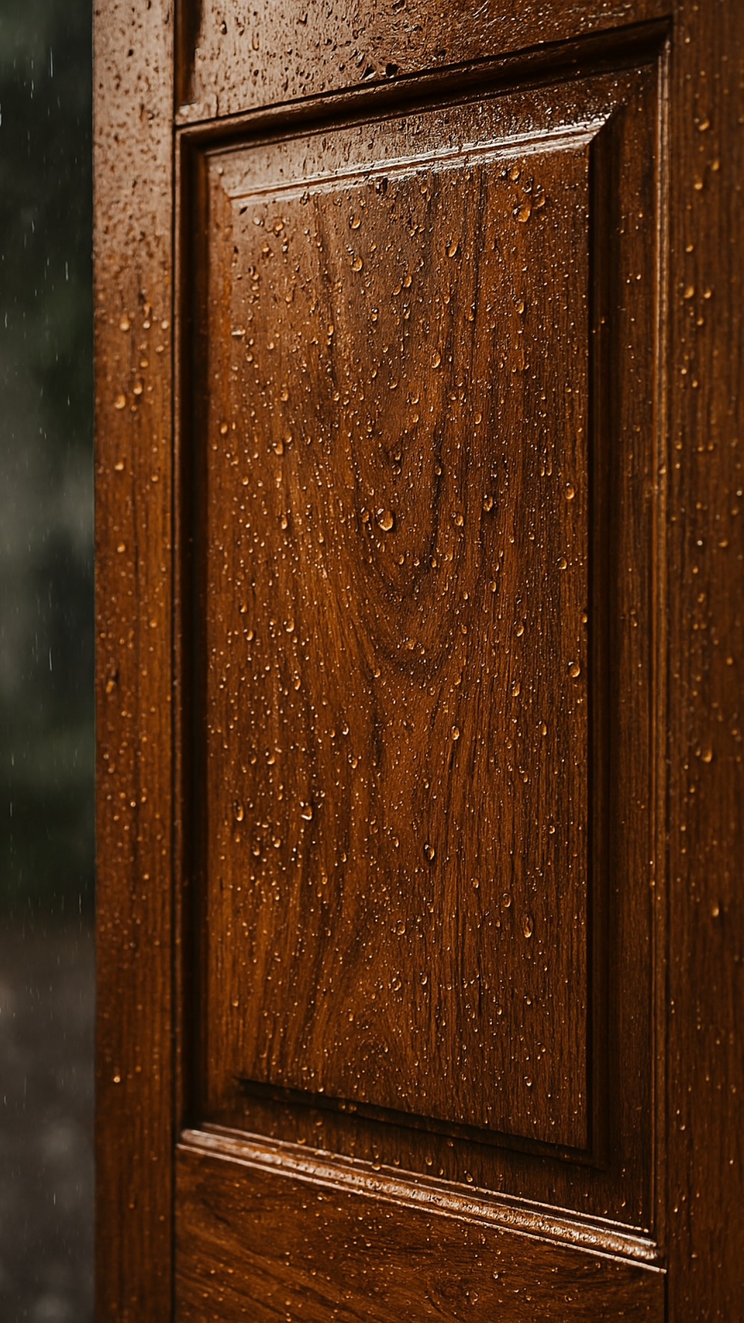 Grace under rain. Where craftsmanship meets nature’s test—every droplet a testament to teak’s timeless strength.
#TeakEndures