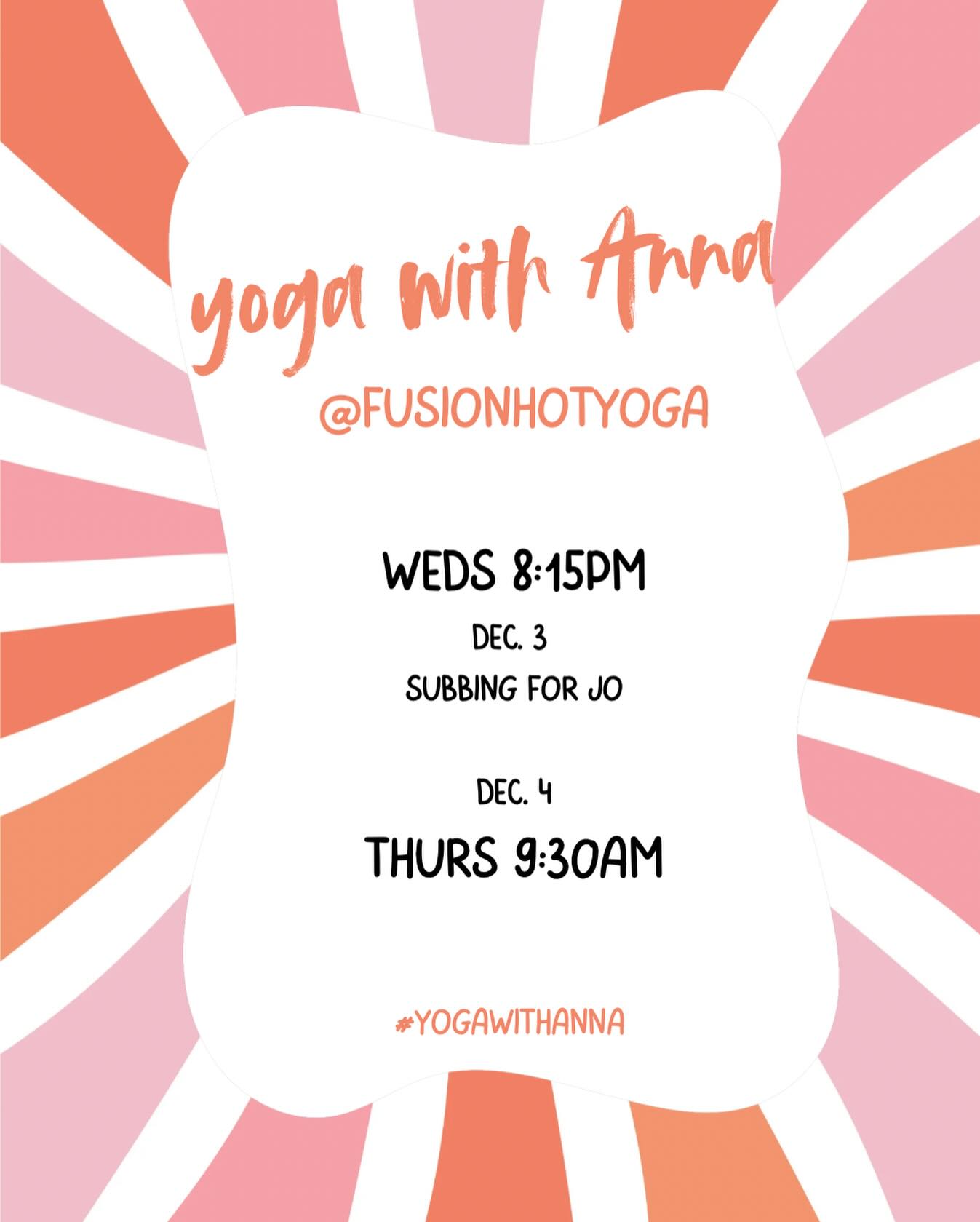 Even with the packed schedules and extra commitments of the holiday season, you can still maintain your yoga practice by focusing on consistency over intensity. Let your practice serve you, settle you. See you soon ๐๐ป๐