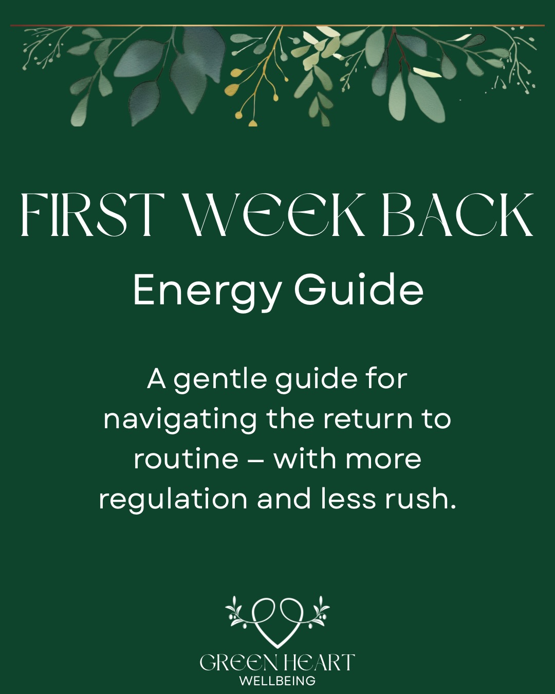 This time of year, we’re often bombarded with tips and tricks for returning to work or school. At Green Heart, we hold a different belief: wellbeing isn’t prescriptive. It’s not a checklist, and it’s definitely not “one size fits all.”
So when we share ideas in a carousel like this, we’re not saying do everything. We’re inviting you to choose the one thing that genuinely resonates — the idea that feels kind to your nervous system and realistic for your life right now. That’s the path to psychological wellbeing that actually sticks, for you and for the children you support.
If something in this carousel helps you settle, soften, or begin the term with more ease, we’d love to hear what it was.
#greenheartwellbeing #positivepsychology #wellbeingineducation #preventativewellbeing #energy #backtoschool