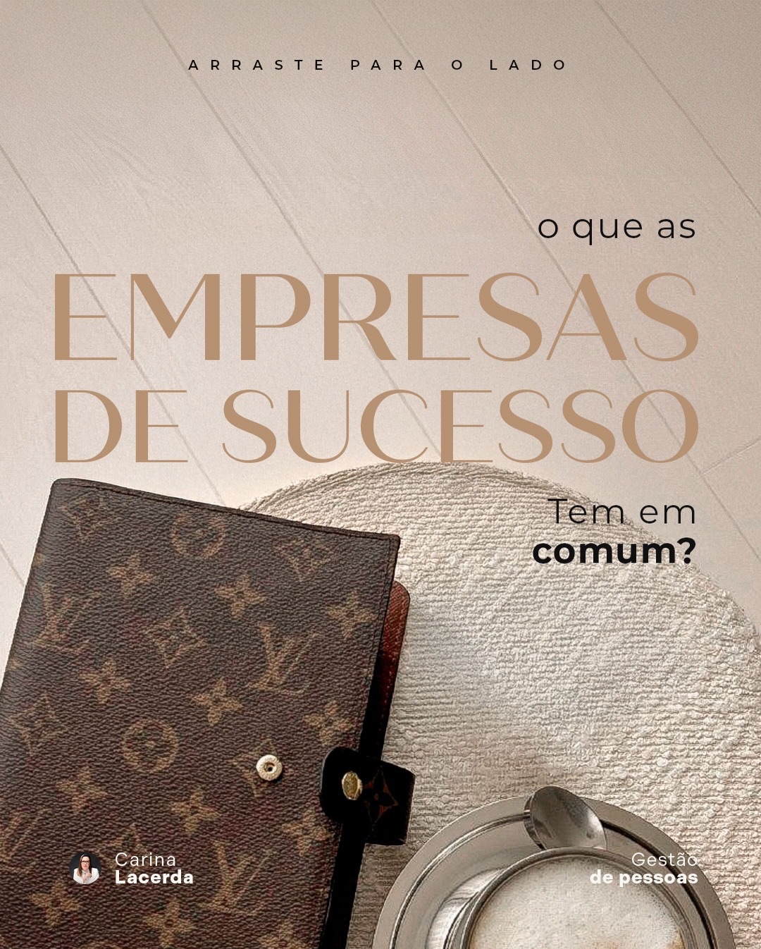 Empresas de sucesso não crescem por acaso, elas crescem porque têm gestão de pessoas consistente.
Negócios que se destacam entendem que resultados externos só acontecem quando existe direção interna: cultura clara, comunicação sólida e líderes preparados para conduzir pessoas com propósito.
Antes de buscar metas maiores, olhe para dentro: a forma como você lidera hoje determina o quanto sua empresa pode evoluir amanhã.
Se você quer construir uma empresa forte, sustentável e preparada para crescer, comece pelo que realmente importa: a qualidade da sua gestão.
Quer fortalecer essa base e desenvolver uma gestão mais estratégica?
Vamos conversar.
Acesse o link na Bio ou me chama no Direct