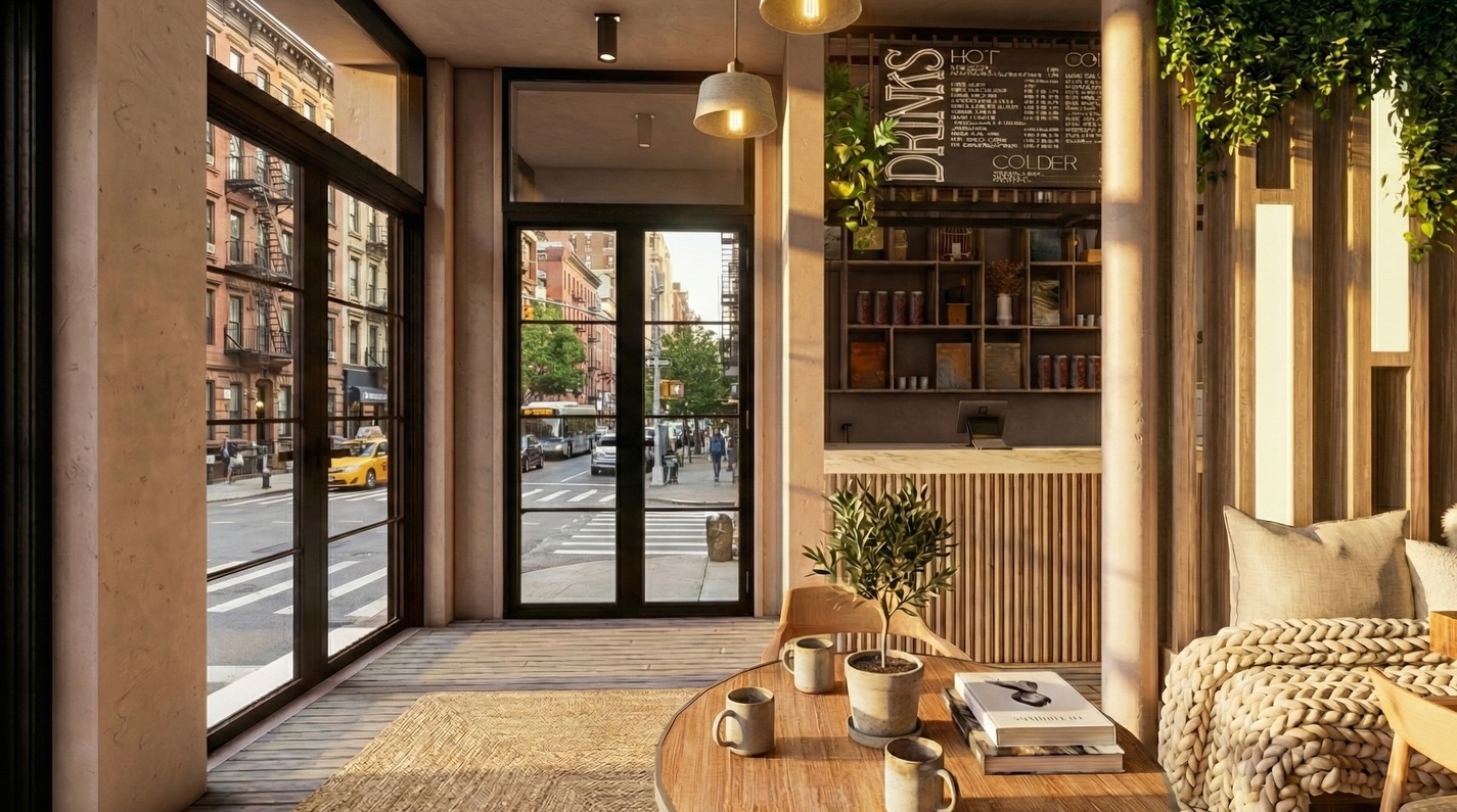 Lagom Restaurant
A community focused restaurant inspired by Japanese and Scandinavian roots.
Natural wood, soft textures, and a seasonal palette create a quiet atmosphere for slow dining and connection.
Designed with balance and presence in mind.
restaurant design, hospitality design, Japandi interiors, farm to table, natural palette, seasonal design, calm interiors, warm lighting, intentional design, ariumi design