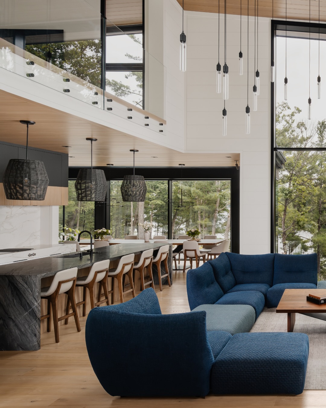 weekend hideout we photographed for @muskokalumber. envisioning a friday night here, stretched across the comfy sectional, warmed by the fire, with a martini in hand to cap off the week 🍸
photography: @thestudiorh / @anna.derzhanovska
client: @muskokalumber
——
studio rh is a digital marketing agency specializing in social media management, web design, branding and seasonal architectural photography services. we work with interior designers, custom home builders, architects, photographers and lifestyle brands in brooklyn, newport beach, toronto, muskoka and beyond.
#studiorh #thestudiorh #studioreginahalonen #socialmediamanagementagency