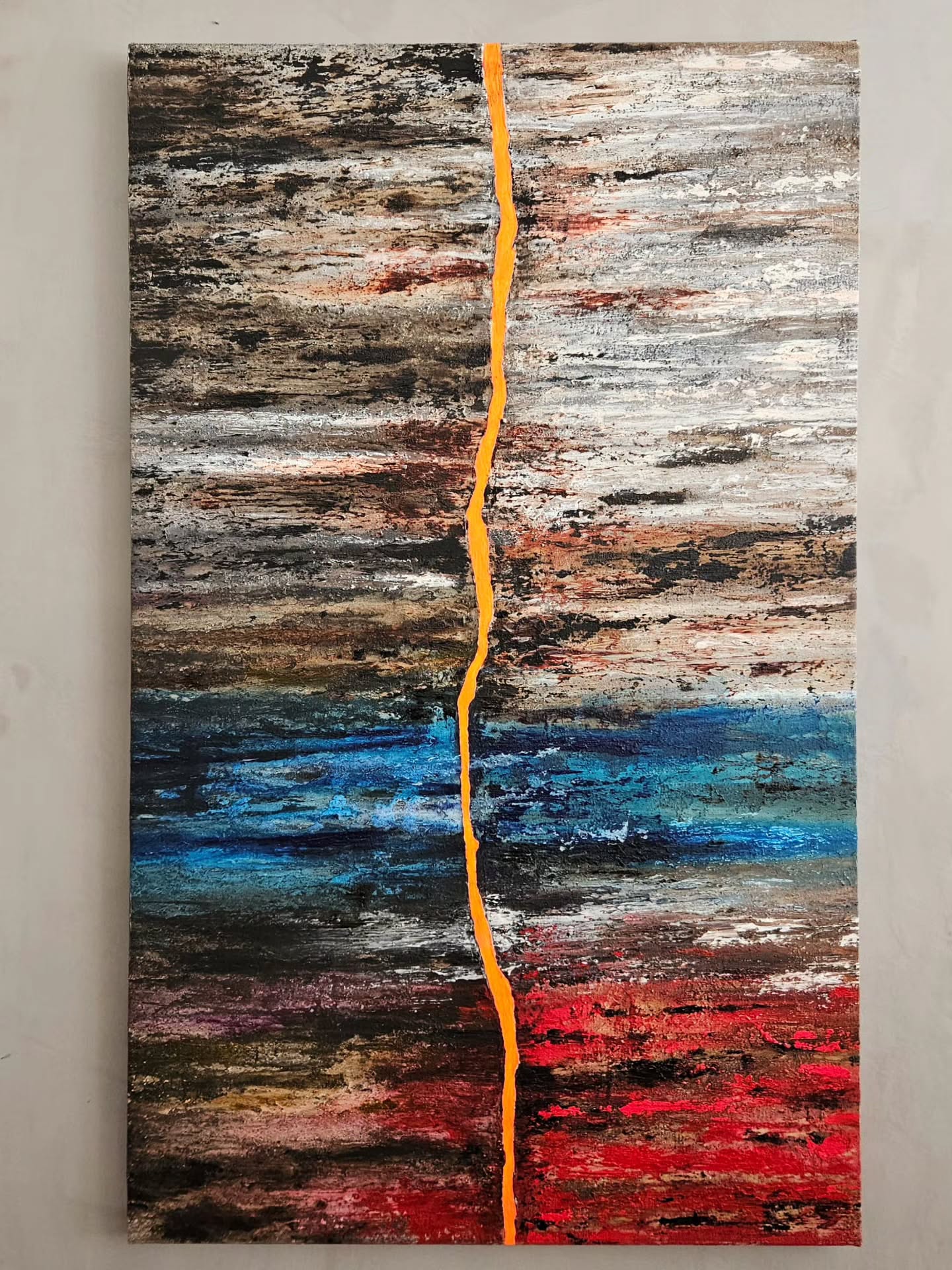 ▪︎ "Refúgio"
▪︎ Técnica mista, acrílica s/ tela, pigmentos.
▪︎ 70 x 120 cm
▪︎ 2025
✅️ à venda
Para se distanciar do ritmo frenético dos tempos atuais, uma pausa da nossa sociedade do cansaço.
#art #arte #pinturaabstrata painting abstractart artlabgallarysp designinterior modernart abstractpainting gallery artwork artist visualart artesplasticas decoracao
galeriadearte arquitetura design artecontemporânea exposiçãodearte pinturaacrilica texturedart quadroabstratomoderno artedecoracao quadrosnaparede brazilianartist arteabstrata lojadequadrosonline pintura galeriaonlinequadros