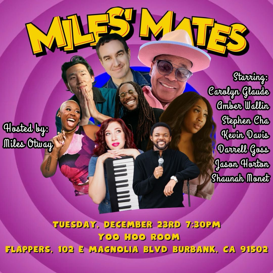 Christmas comes early with a brand new line up of compadres. Come one come all for the funniest night of Christmas🎄. Even my parents are coming 👀
🎟️: https://www.flapperscomedy.com/site/shows.php?event_id=75153