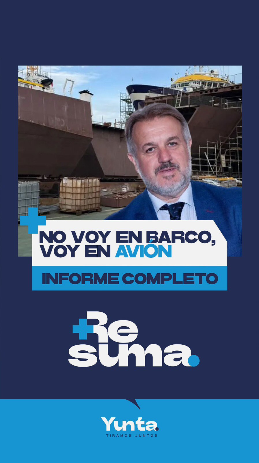 Cardama: ¡no voy en barco, voy en avión!
🗣️ Un nuevo ReSuma con Diego Ríos.