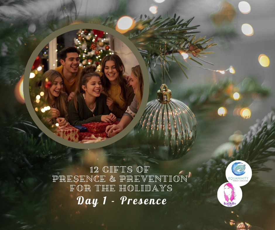 Presence is the strongest gift you can give your family. You don’t need perfect words—just show up grounded and regulated. Presence is prevention.
This month, Equanimity and @katkits.1229 teamed up for 12 Gifts of Presence & Prevention, a December blog filled (link below) with simple, powerful practices to help your home feel calmer, safer, and more connected—especially in a season that can easily overwhelm.
Presence isn’t perfection. It’s how you show up.
Blog: https://www.equanimityparentcoaching.com/post/12-gifts-of-presence-prevention-for-the-holidays
#equanimityparentcoaching #katkit #parentingteens #emotionalregulation #presenceoverperfection #familywellness #fentanylawareness #overdoseprevention