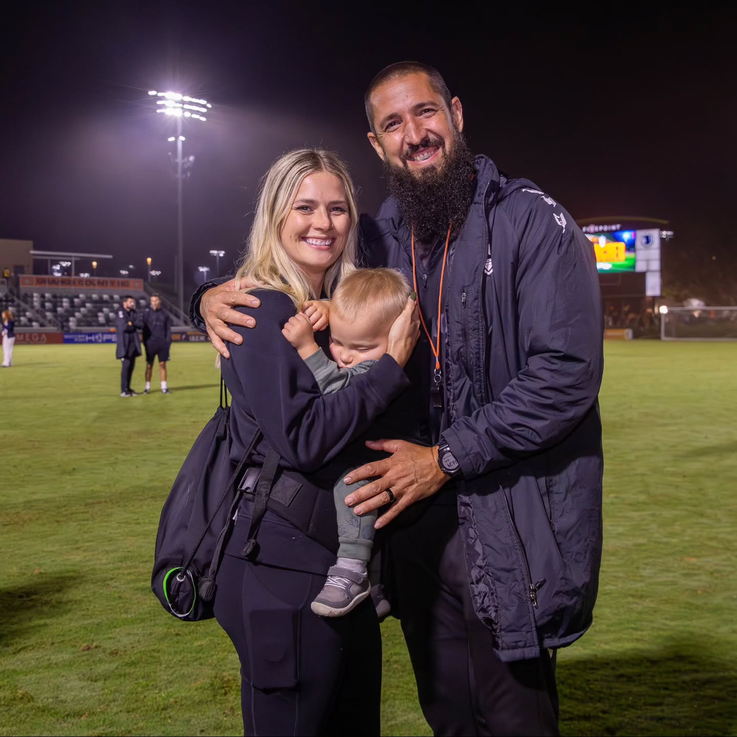 Shoutout to the biggest unsung hero of my 2025 season.
.
For moving to a new state where we didn't know anyone or anything...6 months into motherhood
.
For agreeing to live in an apartment with only a few suitcases of things instead of our big beautiful home (and back yard) with all our things.
.
For working full-time and mom-ing full-time.
.
For holding down the fort and taking on extra responsibility with Atlas when I was away with the team for many weekends in a row.
.
For sharing my energy when I was bouncing off the walls when things were going well.
.
For being my refuge and solace when things weren't going well.
.
For being the feminine energy to balance and enhance my masculine energy through a challenging (in the best way) season on and off the field.
.
.
People have a perception of what it's like to live the life of pro sports.
.
And unless you're on the inside, the perception is very limited.
.
The constant level of stress, pressure, and uncertainty is not easy.
.
And finding a spouse who can remain flexible and take these challenges on as well is even less easy.
.
This life definitely isn't for everyone.
.
So here's to all the wives and girlfriends🥂
.
Especially my own wife – "Thank you" will never be enough. Your support enhances my energy in my mission far beyond words. I know it's not always easy, but that never dulls your support even an ounce. You were divinely created for me, and I thank God for making me worthy of your love and energy. You have all of my love and adoration. I'm so grateful for you, mi Katiecita❤️
.
.
First📸: @lizarphoto thank you for this🫶🏼
.
.
.
#marriage #masculine #feminine