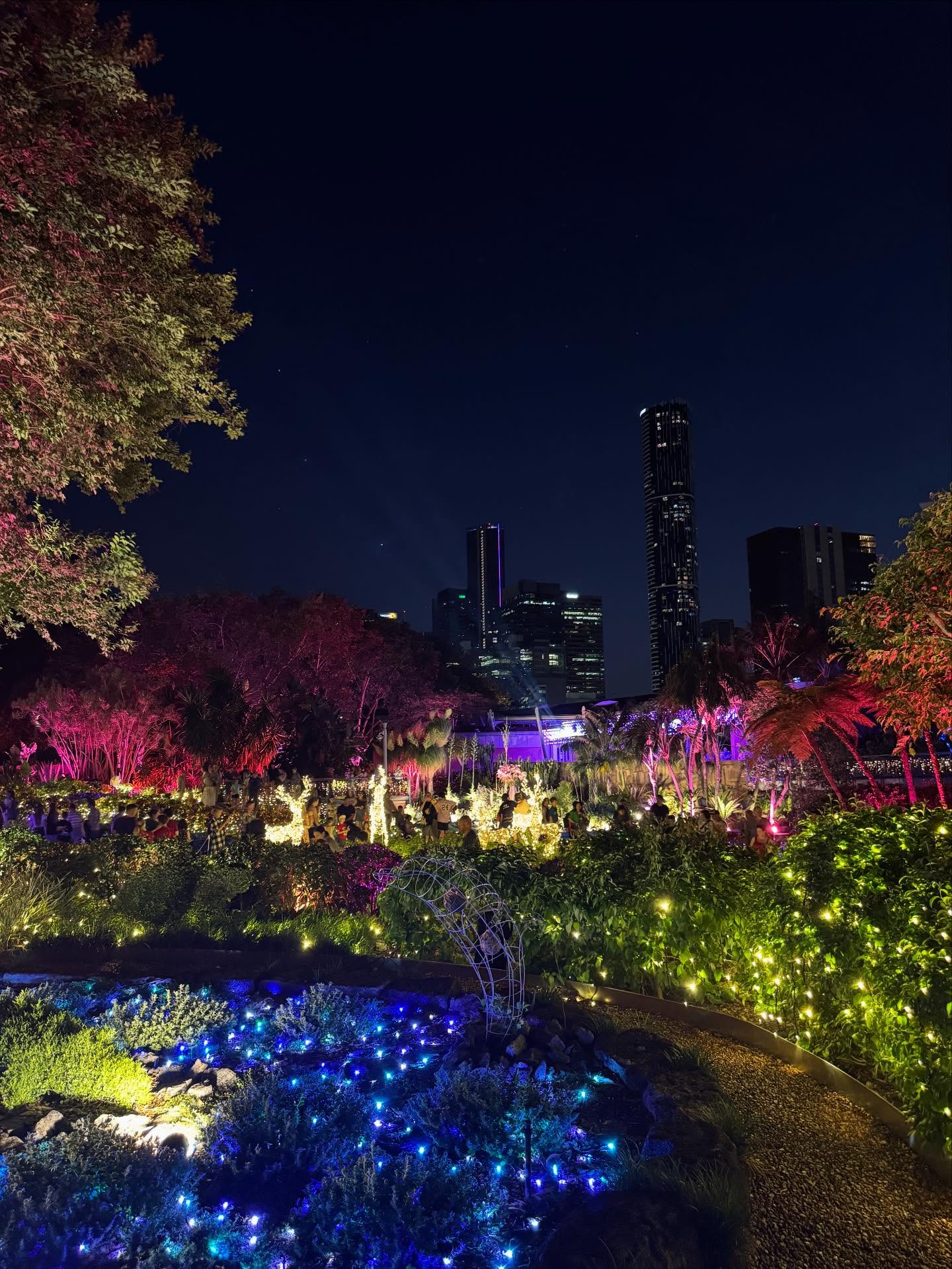 The Enchanted Garden display at Roma Street Parklands is on again and Urban Advisory Director, Anthony Jones, attended with his family this evening.
It’s become a family tradition heading into the city, enjoying the light display and an ice cream with the kids.
A beautiful reminder of how thoughtfully designed public spaces can bring people together and spark imagination. Well done to everyone involved in bringing this stunning experience to life.
Till next year, we will be back!
#UrbanAdvisory #RomaStreetParklands #EnchantedGarden #CityLife #UrbanInspiration #brisbane #city #community #enjoy #christmas
