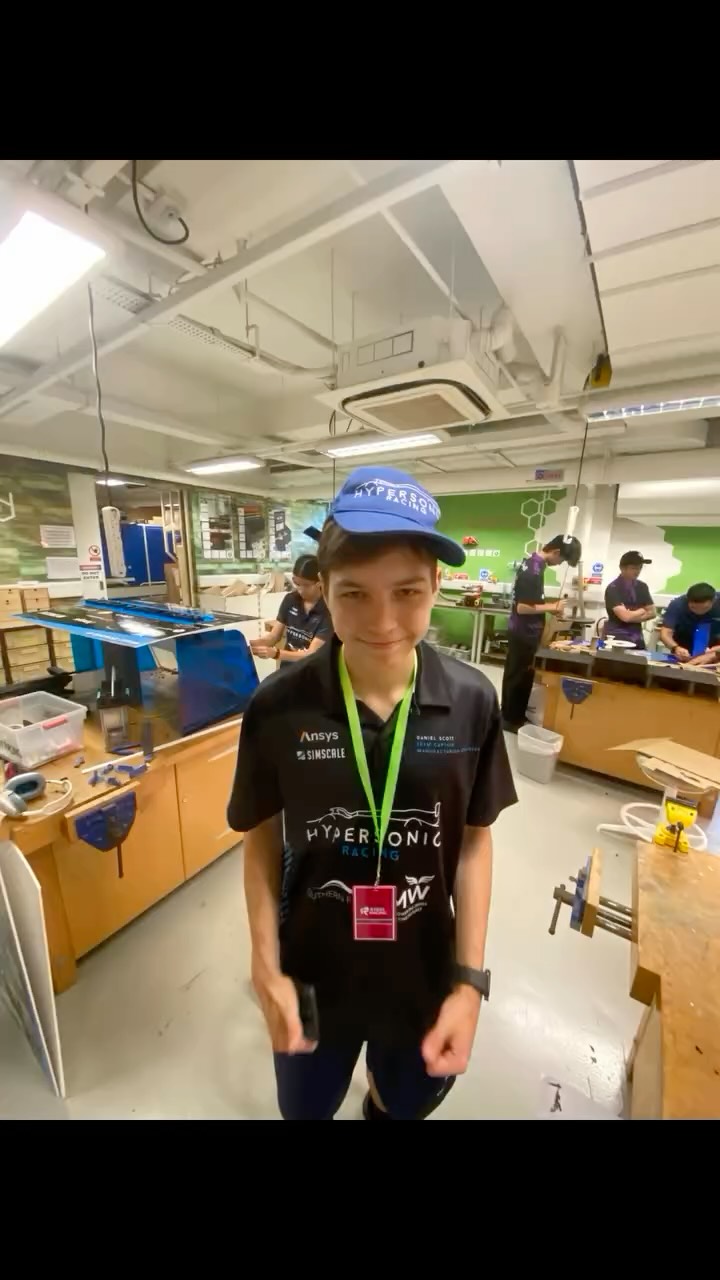 Hyped up for nationals! Thanks for all the support💙🖤
#stem #stemracing #stemracinghq #singapore #innovation #engineering #f1 #hypersonic #mwhypersonicracing #trending #fyp #nationals #finals