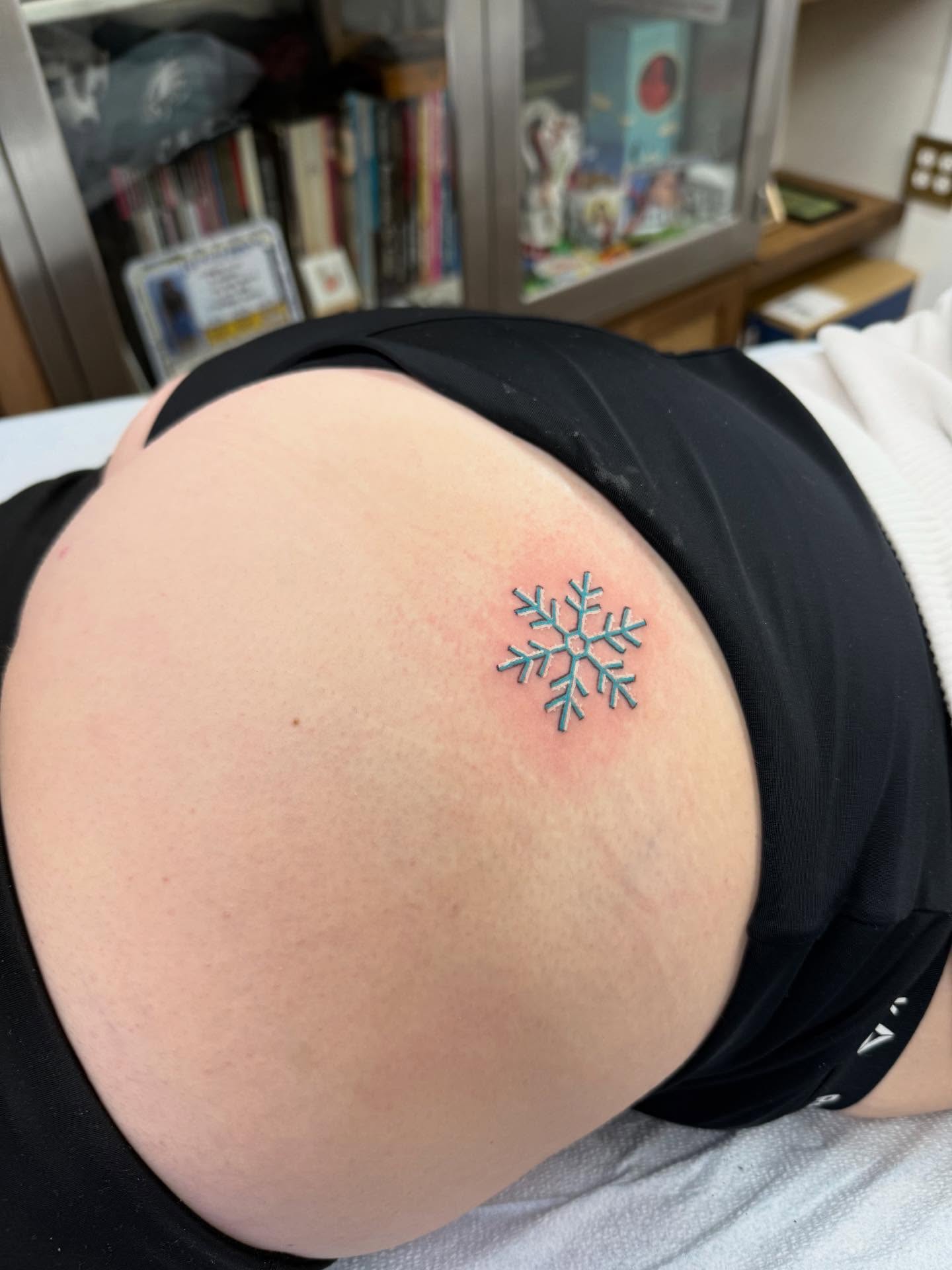 First taker on the walk in snow flakes, are you next?