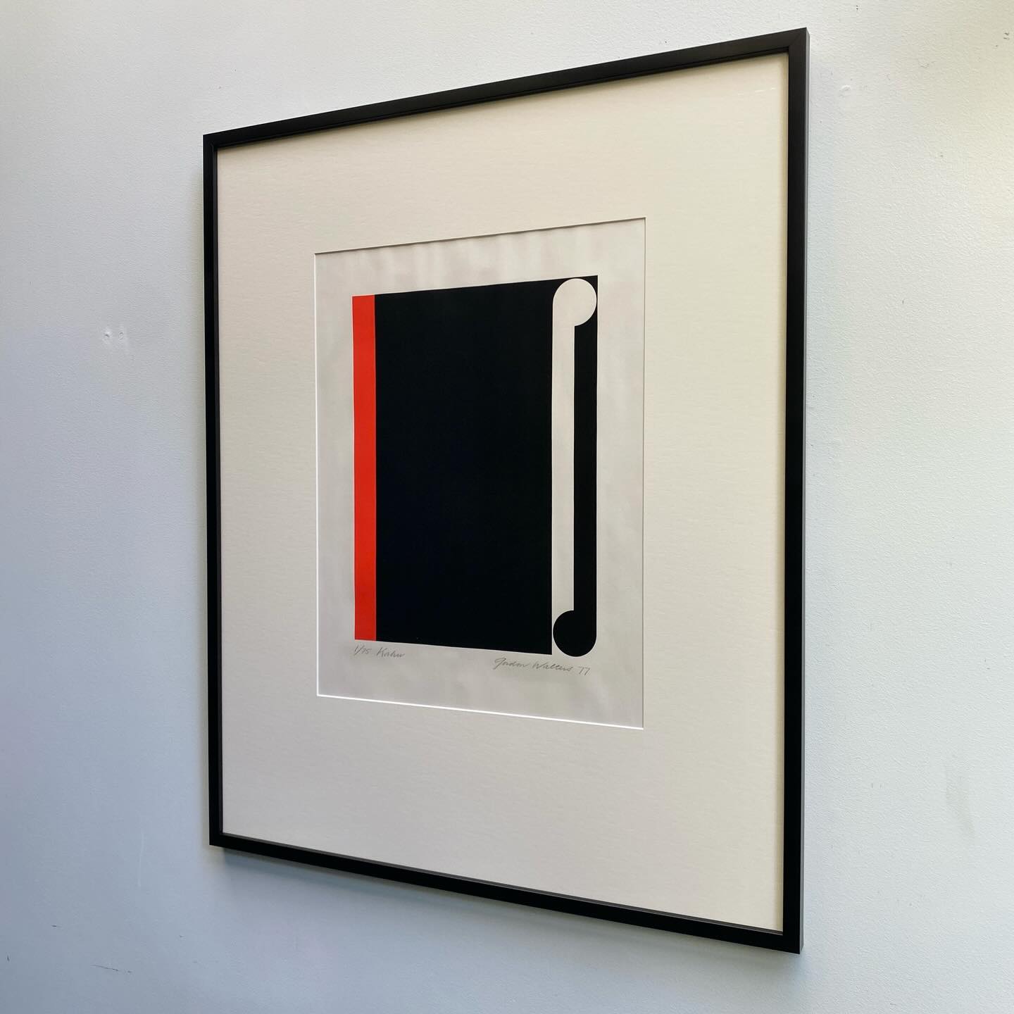 A new frame for our clients beloved Gordon Walters print. Frame moulding supplied to us by Larson Juhl NZ.
#gordonwalters
#wellingtonframers
#larsonjuhlnz