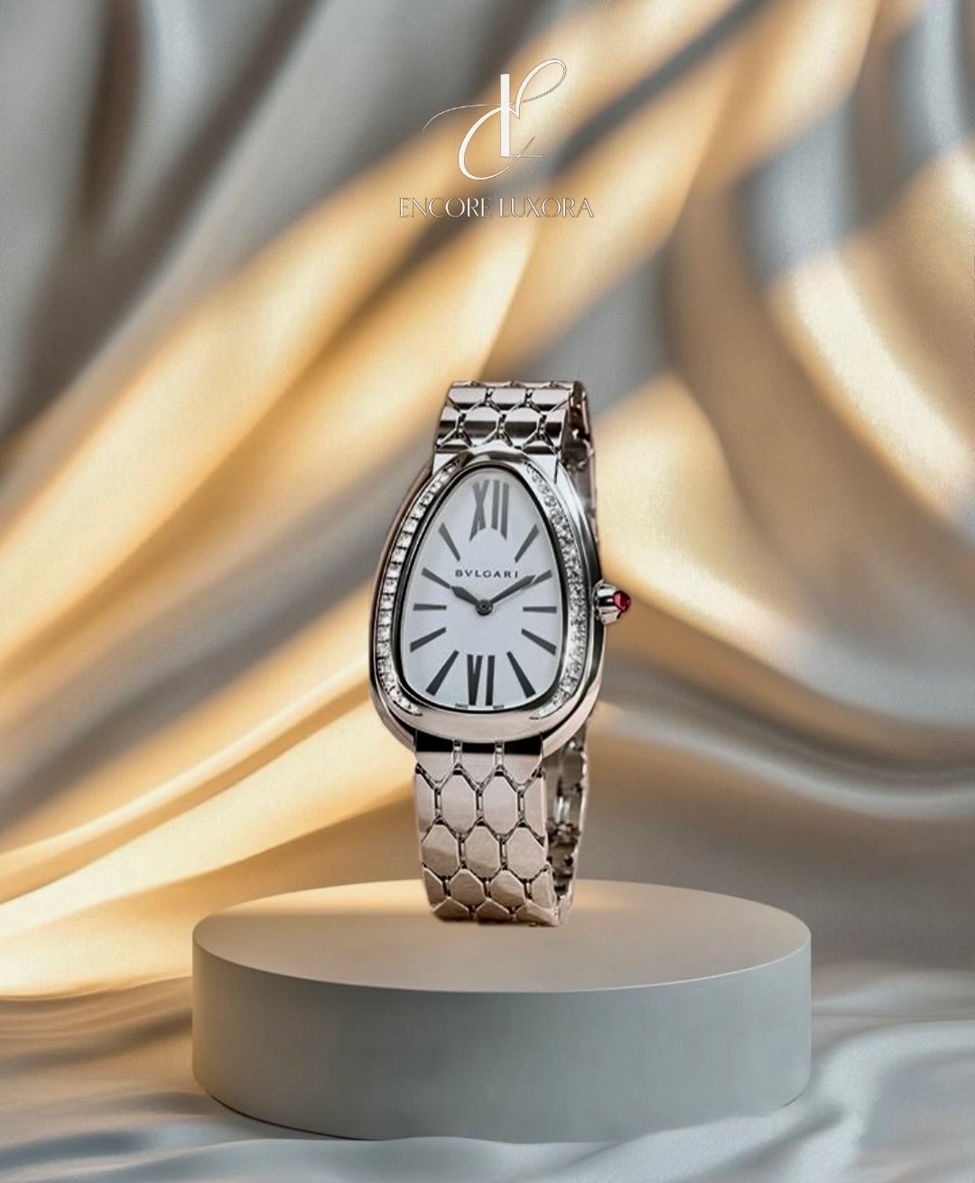 Bvlgari Serpenti Seduttori
Stainless Steel
💯Authentic
Box, Bag, Certificate available
Bought in 2020
Quartz Movement
Contact For more information
WhatsApp: +971 561009916
#bvlgariwatch #bvlgariserpenti #serpentiseduttori #bvlgarisnake #serpentiwatch #bvlgariwatches #serpentiseduttoriwatch#bulgariwatch #bvlgarilovers #bvlgaristyle #luxurywatchesdubai #dubaiwatches #prelovedluxury #preownedwatch #dubaipreloved