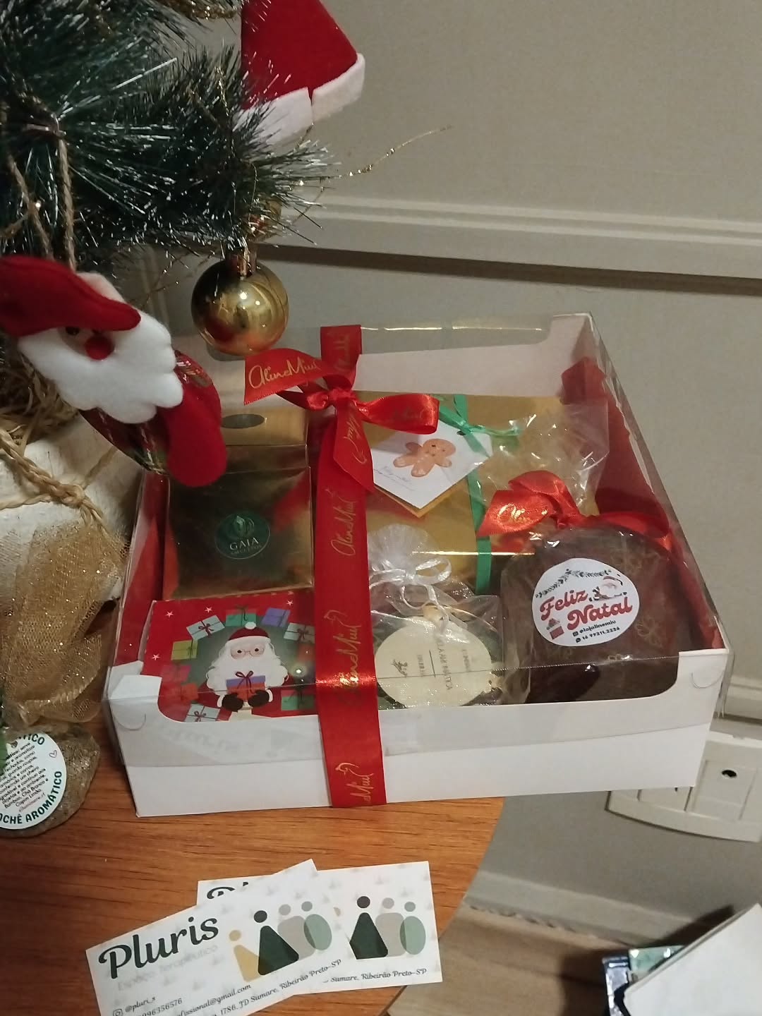 Lembrança mais que especial da minha querida amiga @lojalinemiu e também da @gaia_amuletos que farão meu Natal ser mais especial ainda! Veio em momento muito oportuno para trazer paz e calma! Obrigada pelo carinho ❤️