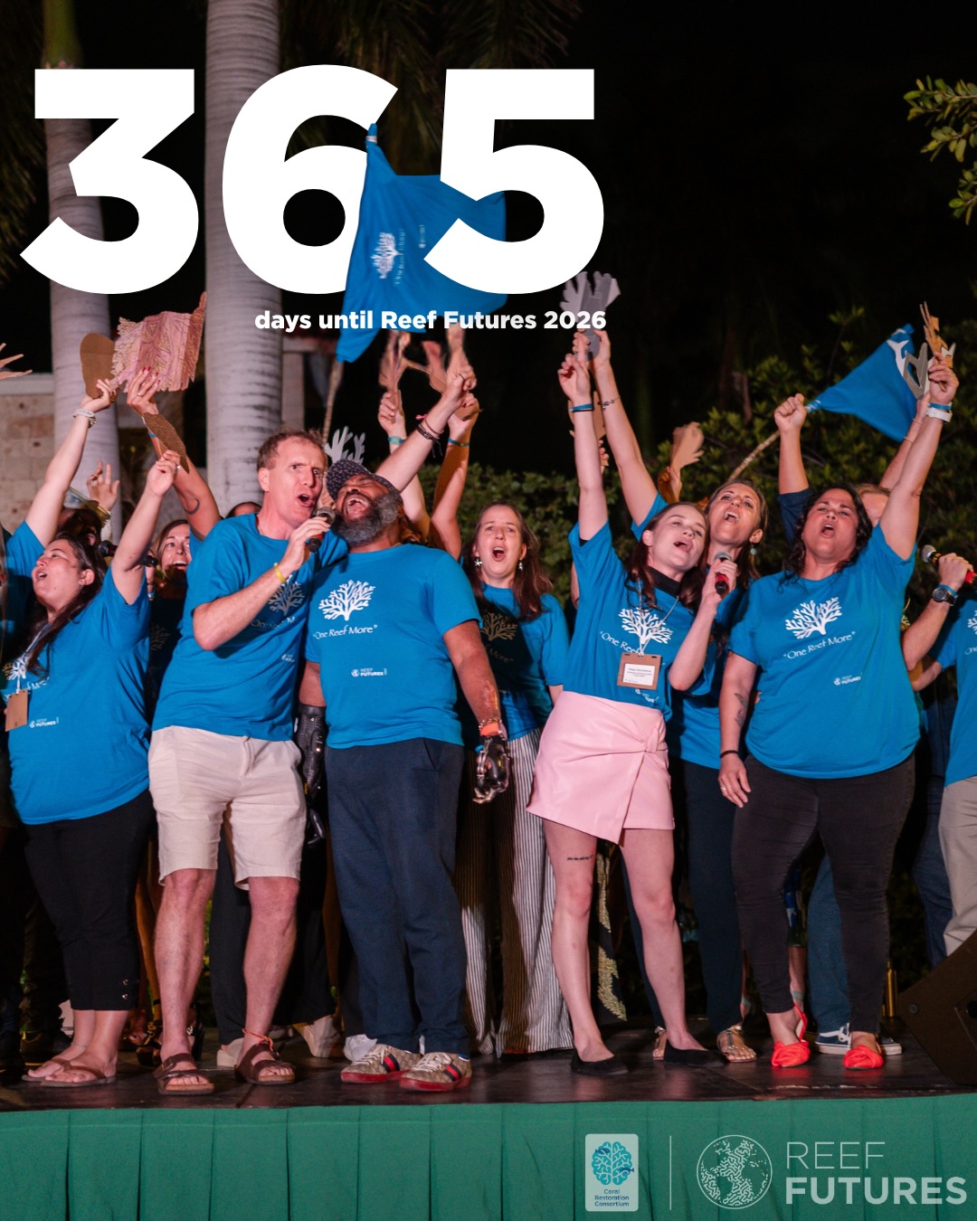 365 days until we are all together again!
We are COUNTING DOWN the days until Reef Futures 2026!
Have you marked your calendars yet?
Join us December 6th -11th, 2026 at Iberostar Hotel & Resort in Riviera Maya, Quintana Roo, Mexico!
Reef Futures is different from your typical conference; it’s where minds meet reefs and plans turn into action. Reef Futures reminds us that restoration isn’t just science, it’s a global family effort 🤝🌊.
Reef Futures 2026 is where inspiration, innovation, and action will come together.
This week we are excited to showcase some amazing new things in store for Reef Futures 2026! Stay tuned!
📸 by @coralrestorationconsortium
#ReefFutures #RF2026