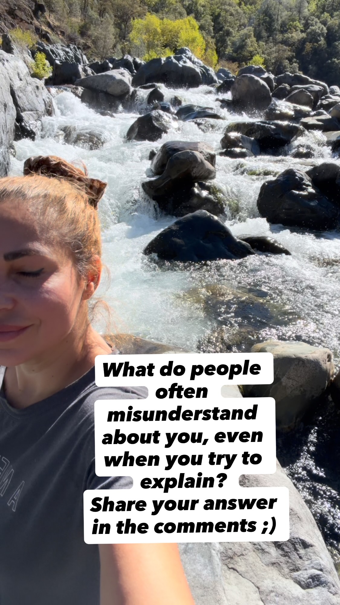 What do people often misunderstand about you, even when you try to explain? Share your answer in the comment 🤗☝️