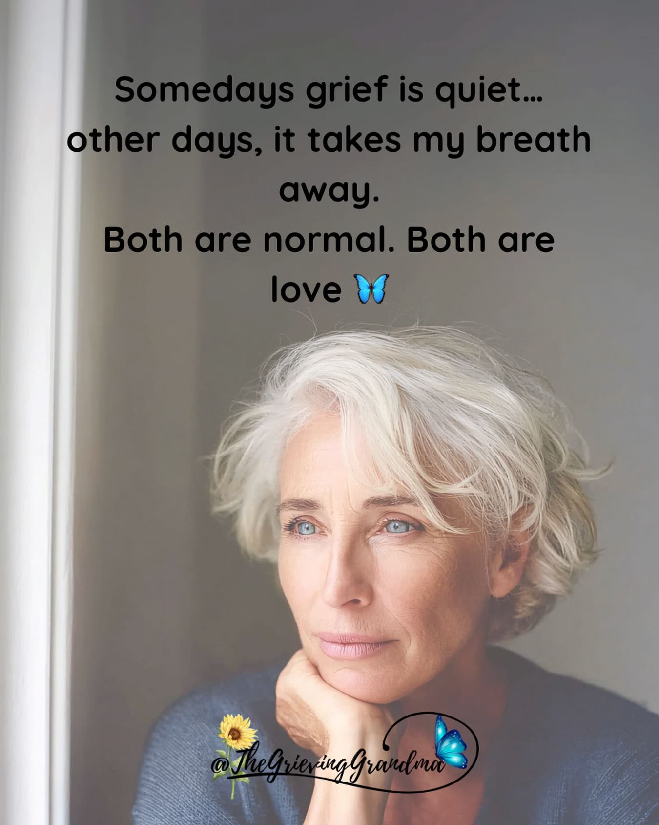 Some days I wake up and it feels… lighter.
Not gone. Not forgotten. Just quieter.
And then there are days where the smallest sound, the smallest memory, the smallest pause in my breath brings me right back to the ache of missing him.
That doesn’t mean I’m “going backwards.”
It means I’m human. It means I’m grieving someone I love with my whole heart.
2026 for me will be about showing up with more honesty, more real moments, and more of the conversations we all need but rarely get.
If you’re grieving today—whether it’s loud or quiet—I’m sitting with you.
You’re not doing it wrong. You’re not alone.
You’re loving. That’s what this is.
🦋 If you need someone to talk to, or just a place to feel understood, reach out. I’m here.
— The Grieving Grandma
#EricElliottMemorialScholarship