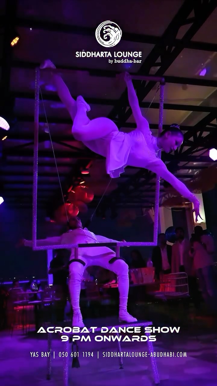 Your Thursdays just got better 💃
Experience our Acrobat Dance Show every alternate week at Siddharta by Buddha-Bar—only on Ladies Night.
We’ll keep you hooked from 9 PM till late.
📆 Reserve Your Table Now!
📞 Call: +971 50 601 1194
🌐 Visit: https://www.tablecheck.com/en/capital-motion-siddharta-lounge/reserve/landing
📍 Siddharta Lounge, The Pier, Yas Bay Waterfront,
Yas Island
