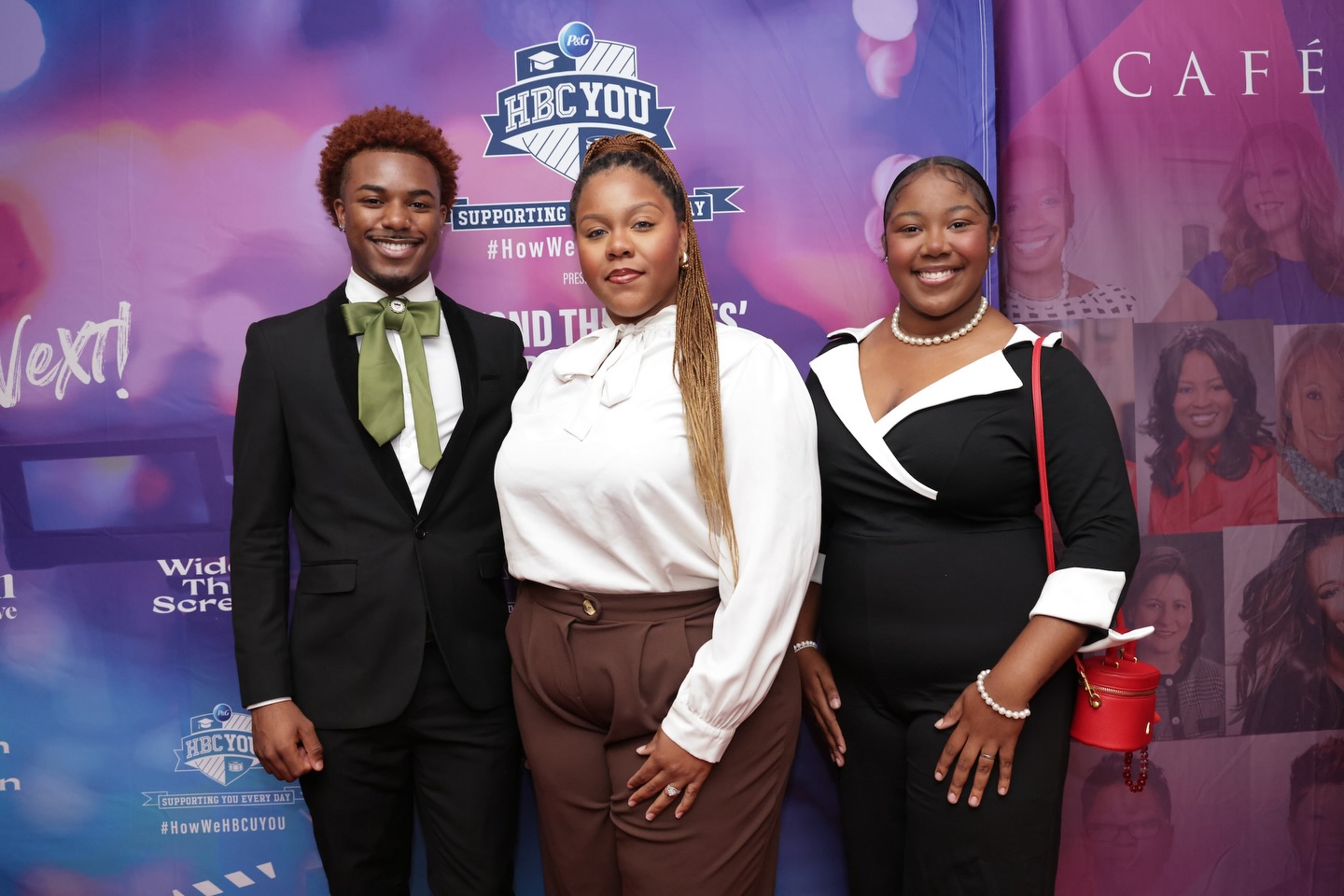 From childhood moments to the college milestones that shape us, P&G has always shown up, helping students level up, find community, and live their best campus experience.
This year, Howard University student ambassadors as part of The HBCYOU Program walked the SaluteTHEM Awards Red Carpet at the legendary Howard Theatre to kick off the HBCU First Look Film Festival. 💙💜 #ElevatingFutureStorytellers #HowWeHBCYOU
