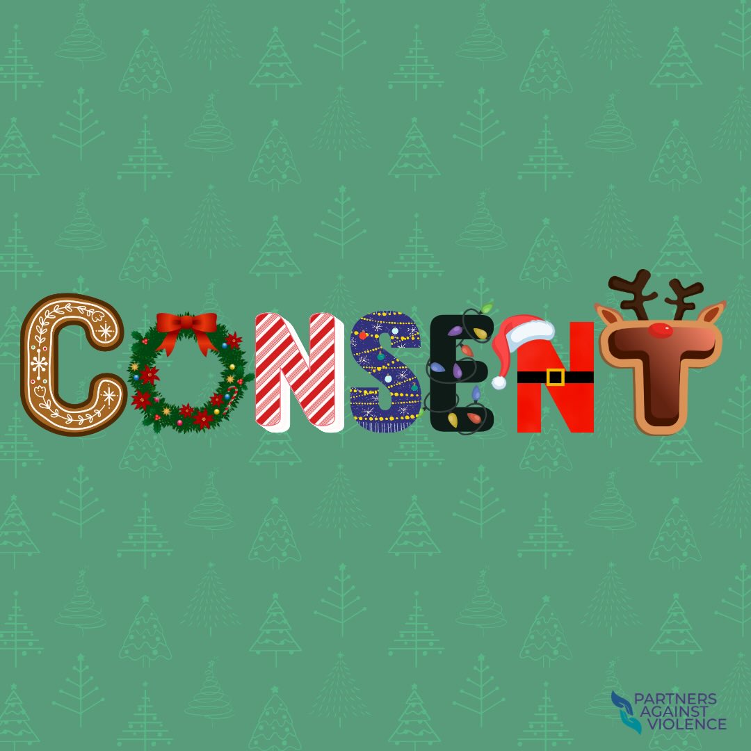 How do you practice consent during the holidays? Join the conversation in the comment below! #consent #holiday