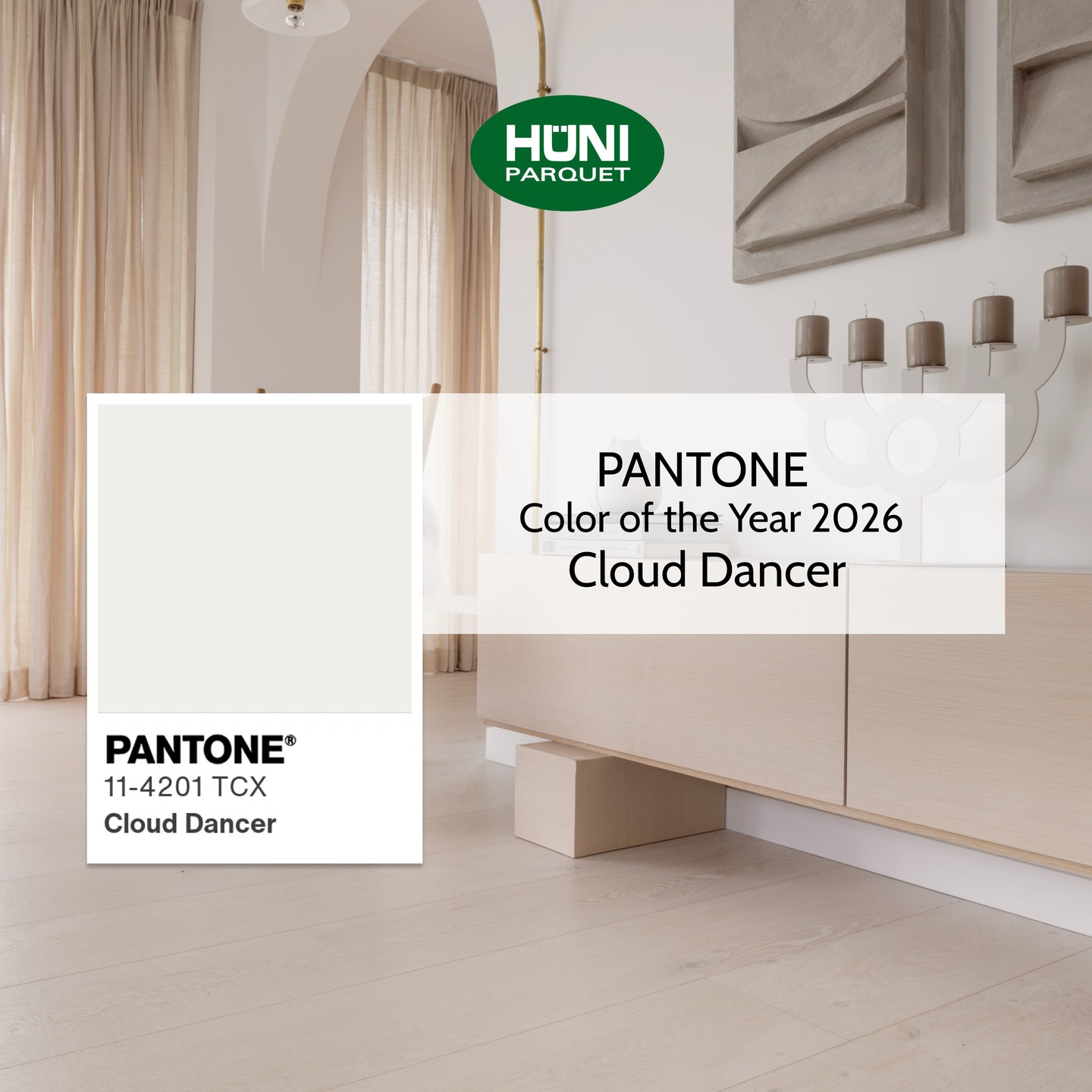 Meet Cloud Dancer @pantone Color of the Year 2026.
A breath of fresh air for your eyes🤍🪵 We’re craving spaces that offer visual breath and weightless well-being. This shade doesn’t just cover floors; it transforms the energy of the entire home. Quiet luxury at its finest.
Wood Specie: European Oak
Colour: Glaze, @hakwood
Credits: @melinteriors.nl 👏
#InteriorInspo #SlowLiving #WhiteInteriors #HardwoodFloors #HomeSanctuary #DesignDetails #MinimalistHome #QuietLuxury