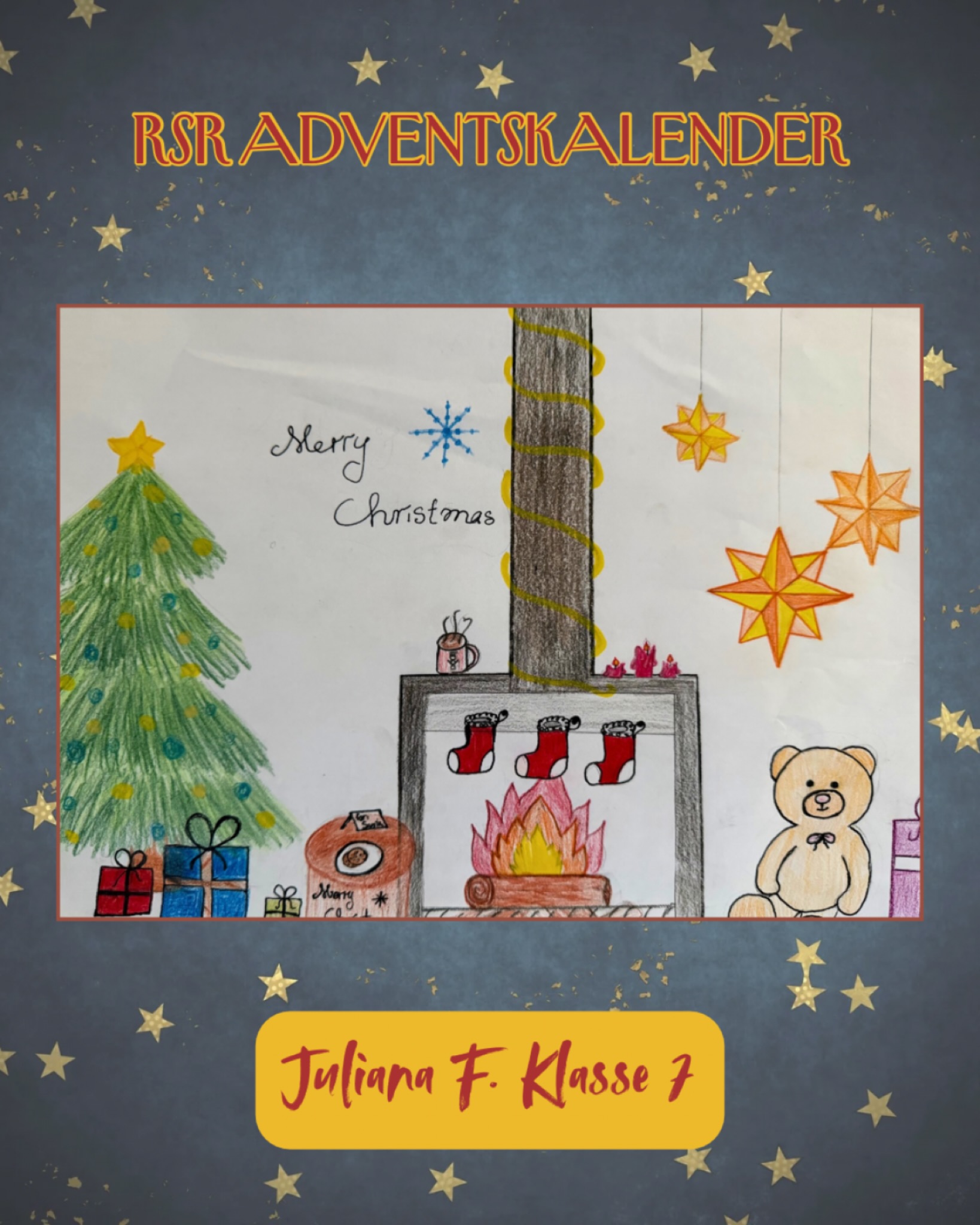 Das 15. Türchen entführt uns in dieses festliche Zimmer mit gemütlichem Kaminfeuer. Es weihnachtet sehr!
#rsrachern #achern #adventskalender