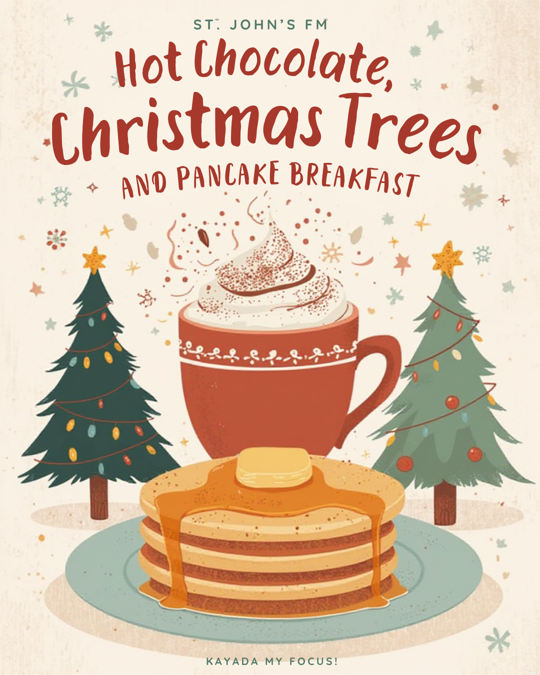 🥞🎉 Busy Saturday, here we come!
Start your morning with pancakes and free hot chocolate at the Fort Mill Parade—because no one should march on an empty stomach! ☕✨
Then swing by the first-ever Tree Fest 🌲, celebrating our community and supporting local non-profits. It’s a day full of fun, flavor, and giving back!
📅 Today| 📍 St. John's- Fort Mill
Don’t miss out—bring your friends, family, and holiday spirit! 💛
#FortMillFun #TreeFest #SupportLocal #CommunityCelebration #PancakesAndHotChocolate