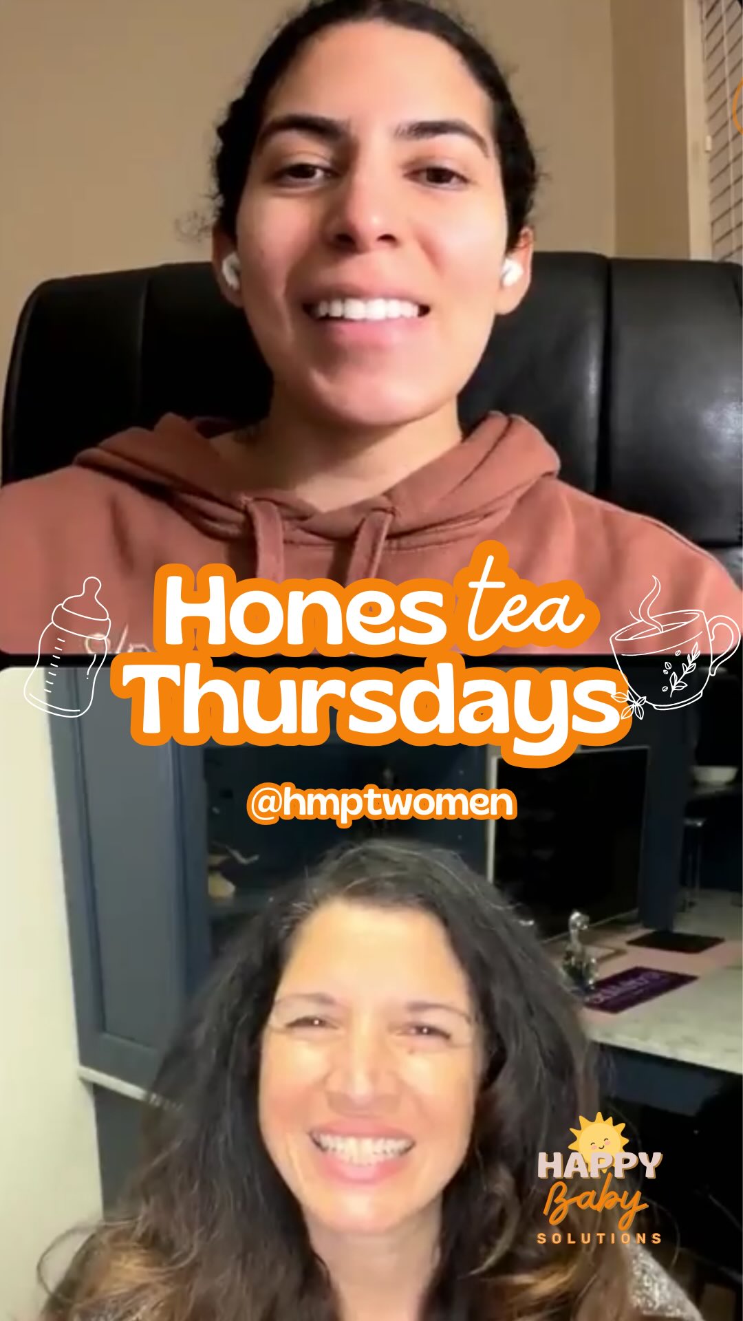 Join us for this empowering HonesTEA Thursday!
Renat Yaron, PT, is a women’s health physical therapist dedicated to helping women move with confidence through pregnancy, postpartum, and every stage of life. She helps women reconnect with their bodies, restore strength, and navigate recovery with a holistic evidence-based approach. She integrates core and pelvic floor with breath work and nervous system regulation to support long-term wellness.
Follow @hmptwomen