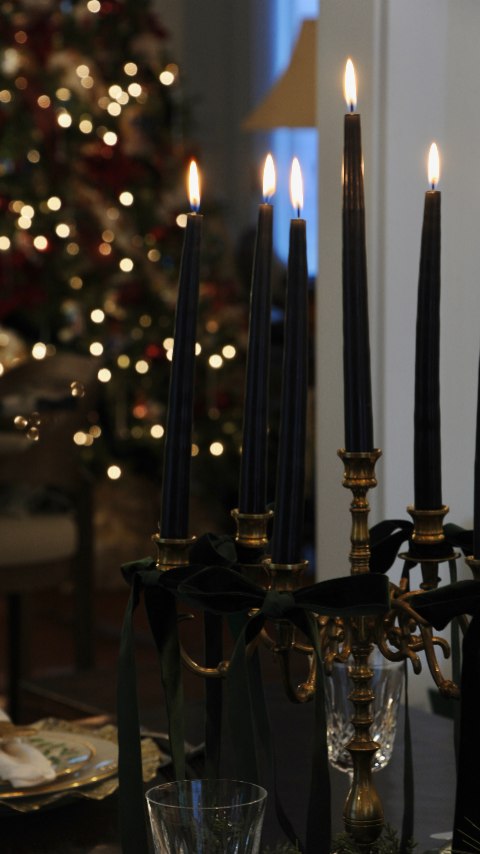 Welcome to our home at Christmas❤️
Each year, my goal is to curate a warm, cozy Christmas that nods to nostalgia & timeless tradition. I opt for velvet and plaid ribbon. I hang the ornaments I've collected since I was a child. I include pieces passed down to me like my grandmother's Department 56 Christmas houses. Natural elements like magnolia, blackberry, and poinsettia stems set a tone I never tire of. My Christmas decor has been carefully collected over the years to try to emulate the same Christmas magic I felt when I was little. This year I've finally felt successful which has made my heart so happy.