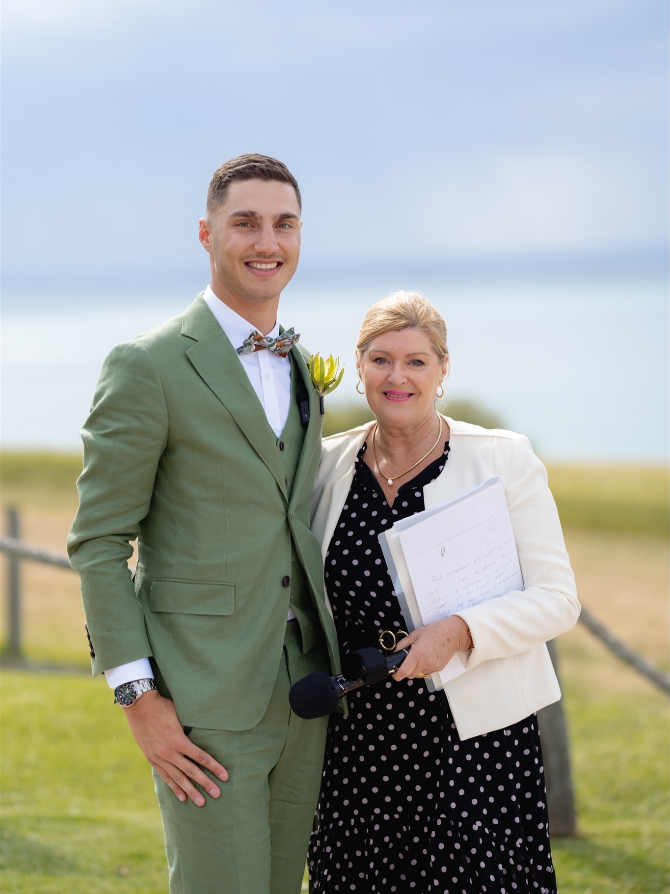 There is a certain calm that settles in the moment Lea steps into a space. Couples often tell us it feels like someone has gently taken the pressure off their shoulders. With more than fourteen years of experience and over seventeen hundred ceremonies, Lea brings a level of steadiness that allows you to simply breathe and be present.
Her style is thoughtful and measured. She listens closely, understands what matters to you and shapes a ceremony that feels sincere without ever feeling staged. Organisation runs in the background, quietly holding the day together, while her warm presence anchors the moments that matter.
For couples planning a micro wedding, Lea offers a kind of reassurance that is rare. Professional to the core, personal at heart. A ceremony experience that feels calm, genuine and beautifully paced.
@leaduffycelebrant
@mikeatchisonphoto
@jackrabbitweddings