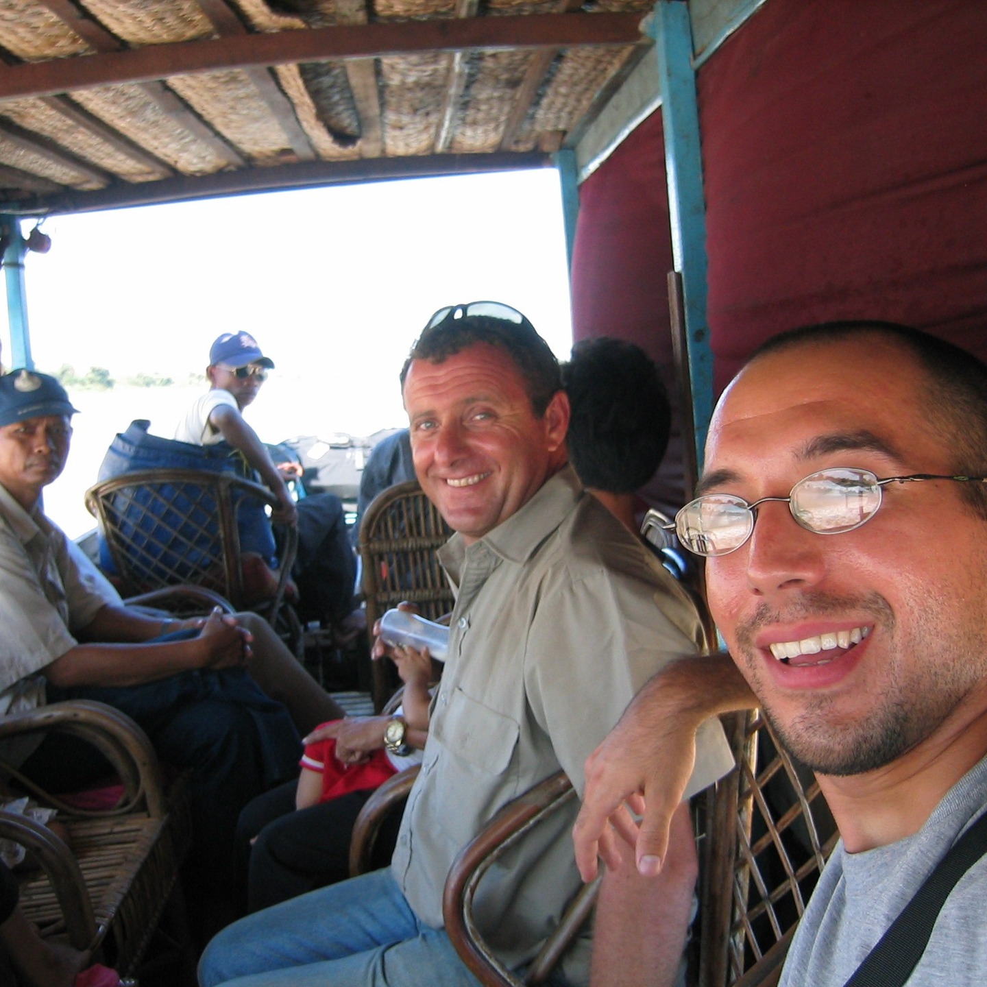 Passage from Travels in the Land of Hunger: A backpacker's earthbound journey from the East to the West 🌏📖
Tuesday, May 19, 2004
I descended the ladder and saw my wooden boat filled with locals and bags of vegetables, baguettes, and other goods to be transported to the local markets around Tonlé Sap Lake. I boarded the narrow boat and reached the rear, where I sat before a Cambodian family (a mother, father, their three-year-old daughter, and their two-year-old son). About 15 locals and I were in this narrow, long riverboat filled with bags and goods. The boat crew was busy trying to fix the engine. While we waited, three boys in dirty, ragged clothing were fishing in the river with fishing rods they had made (most of us entertained ourselves by watching them). It appeared the boys were brothers. The oldest was about 11 years of age, the second oldest was about eight, and the youngest was five. At one point, the middle brother yanked out his fishing line from the river, and the fishing hook nearly hit his younger brother in the face. Everyone in my boat began yelling at the middle brother to be more careful, for the hook could have ripped out his younger brother’s eye. I then saw another foreigner, a stocky man in his early forties with short, brown hair, descending the metallic ladder to the pier. He approached our boat and boarded it, and we all had to make a little more room for him to sit down ...
#TravelsInTheLandOfHunger #travelmemoir #memoirwriting #authorlife #indieauthor #bookexcerpt #writersofinstagram #backpacking #backpackinglife #solotravelers #travelphotography #travelreflections #instatravel #cambodia #cambodiatravel #adventuretravel #traveldiaries #battambang #sangkaeriver #tonlesap #tonlesaplake