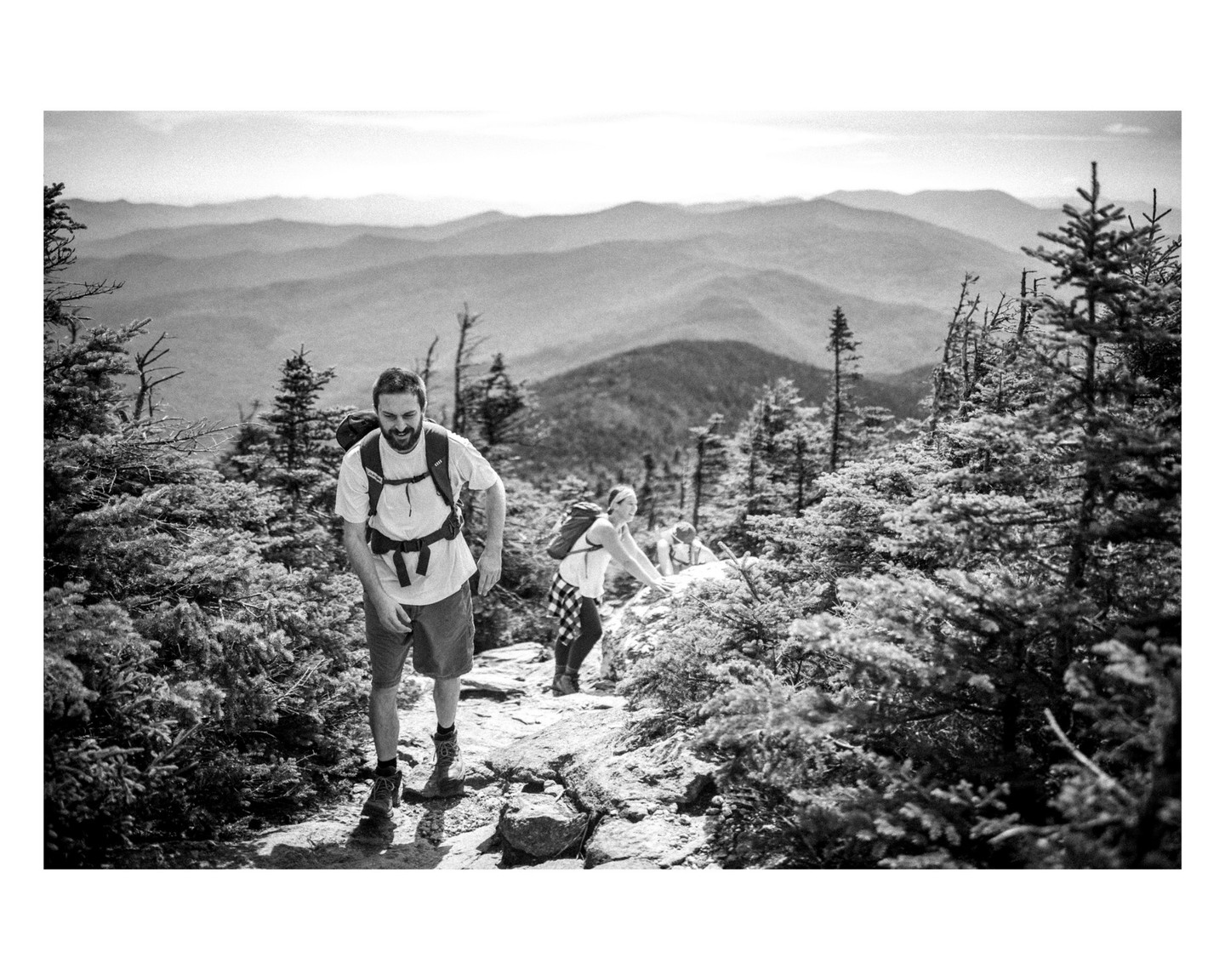 Late summer on the Long Trail hits different.
Hiking from Lincoln Gap to Appalachian Gap with a few of my favorite humans felt like moving meditation—steady climbs, ridge walks, quiet breaths, and that perfect mix of sweat, laughter, and good exhausted energy.
If you’ve been on this stretch, you know: it’s pure Vermont magic. The Long Trail is the backbone of our state, lovingly maintained by the Green Mountain Club and an army of folks who care deeply about keeping these mountains wild, accessible, and well-loved. Every time I hike it, I’m reminded how lucky we are to have a trail system built and protected for over a century.
Maybe that’s why this route sticks with me. The way the light filters through the spruce. The ridgeline views that humble you in the best way. The tired, well worked muscles and feeling of accomplishment. The happiness, joy, connection, and confidence that being outside hands you without asking for anything in return.
Days like this are why I keep showing up for the mountains—and why I’ll always cheer for the people who protect them.
.
.
.
. #OutdoorGearPhotography
#AdventureBrandPhotography
#WomenInTheOutdoorIndustry
#HikingLifestylePhotography
#GreenMountainClubs