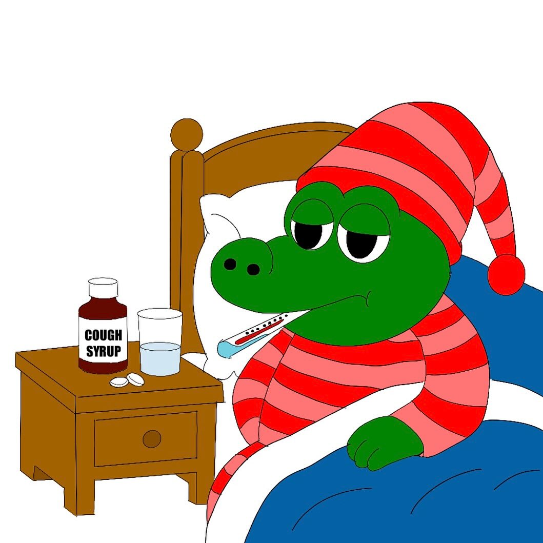 Poor Bristol Crocodile has been kept awake all night by a terrible cough.
Snuggled up with his thermometer and medicine, he’s sending a gentle reminder to everyone to look after themselves this winter, wrap up warm, slow down when you need to, and don’t forget to stock up on lemon and honey 🍋🍯
#TheBristolCrocodile #WinterWellbeing #CosyIllustration #ChildrensIllustration #PictureBookArt #BristolArtist #IllustrationOfTheDay #WinterCough #GetWellSoon #CosyVibes #SupportLocalArtists #mumsnet