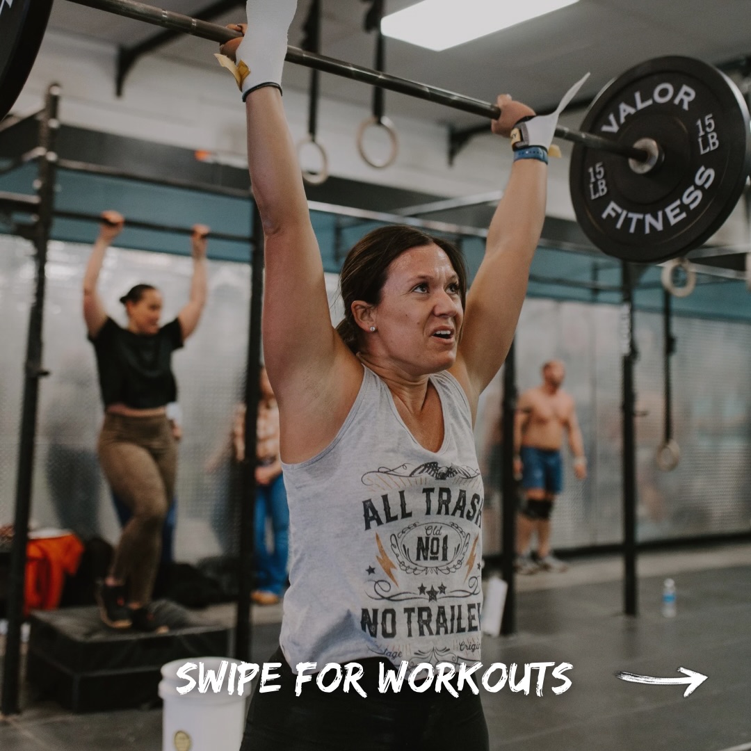 🗓️ WEEKLY WORKOUT ALERT: Power, Core, and The Grinch!
Get ready to hit some heavy lifts and serious cardio this week. It’s time to build that engine! 🚀
MONDAY: Barbell Medley meets the Echo Bike in a 2-part burner. Chase the pace!
(Strength: Zombie Front Squats).
TUESDAY: 15:00 AMRAP of Wall Walks, Heavy DB Bench Press, and AbMat Sit-Ups. Earn every rep!
(Accessory: Handstands/Grip).
WEDNESDAY: Triple Couplets of Box Jumps + Overhead Squats. Decreasing weight, increasing volume!
(Accessory: KB Swings/Glute Bridges).
THURSDAY: Big Engine Workout! Long Shuttle Runs, Calorie Row, Shuttle Runs. No quit from start to finish!
(Accessory: Landmine).
FRIDAY: Power Cleans + Double Unders Ladder. Explosive pulls, stay unbroken!
(Strength: Clean and Jerk).
SATURDAY: The Grinch Games WOD 2! Come out and compete (or cheer!) for the second event of our holiday competition! 🎄
Which day are you excited to crush? Let us know below! 👇