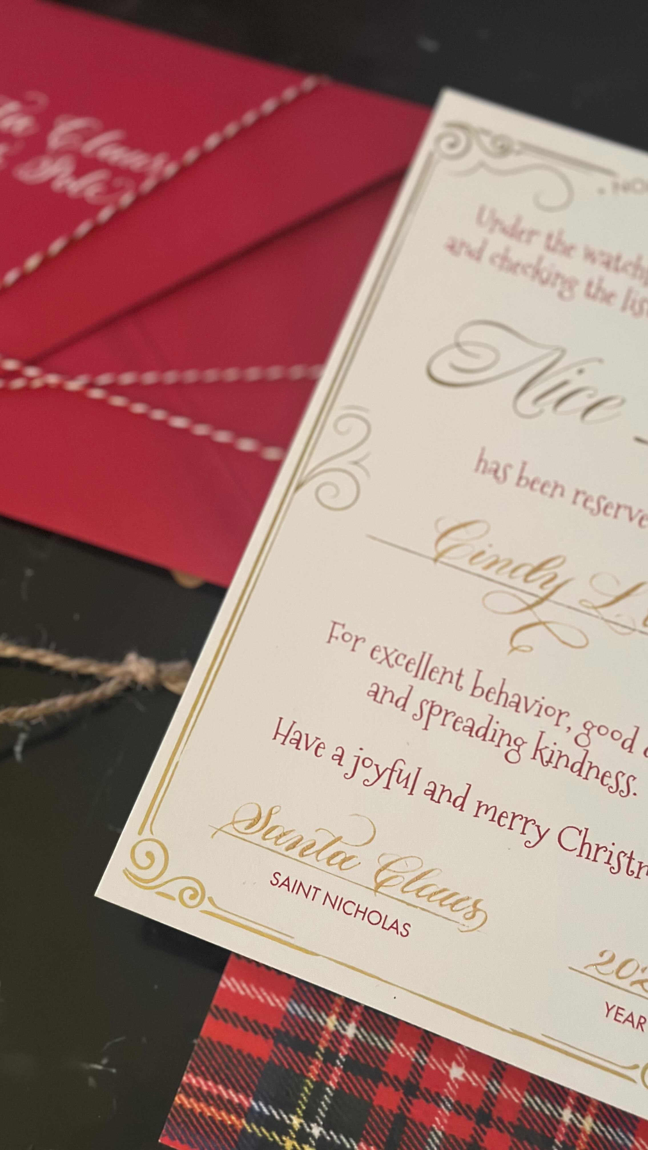 Santa’s in town!
Available in the shop
.
#letterfromsanta #calligraphy #santaletter