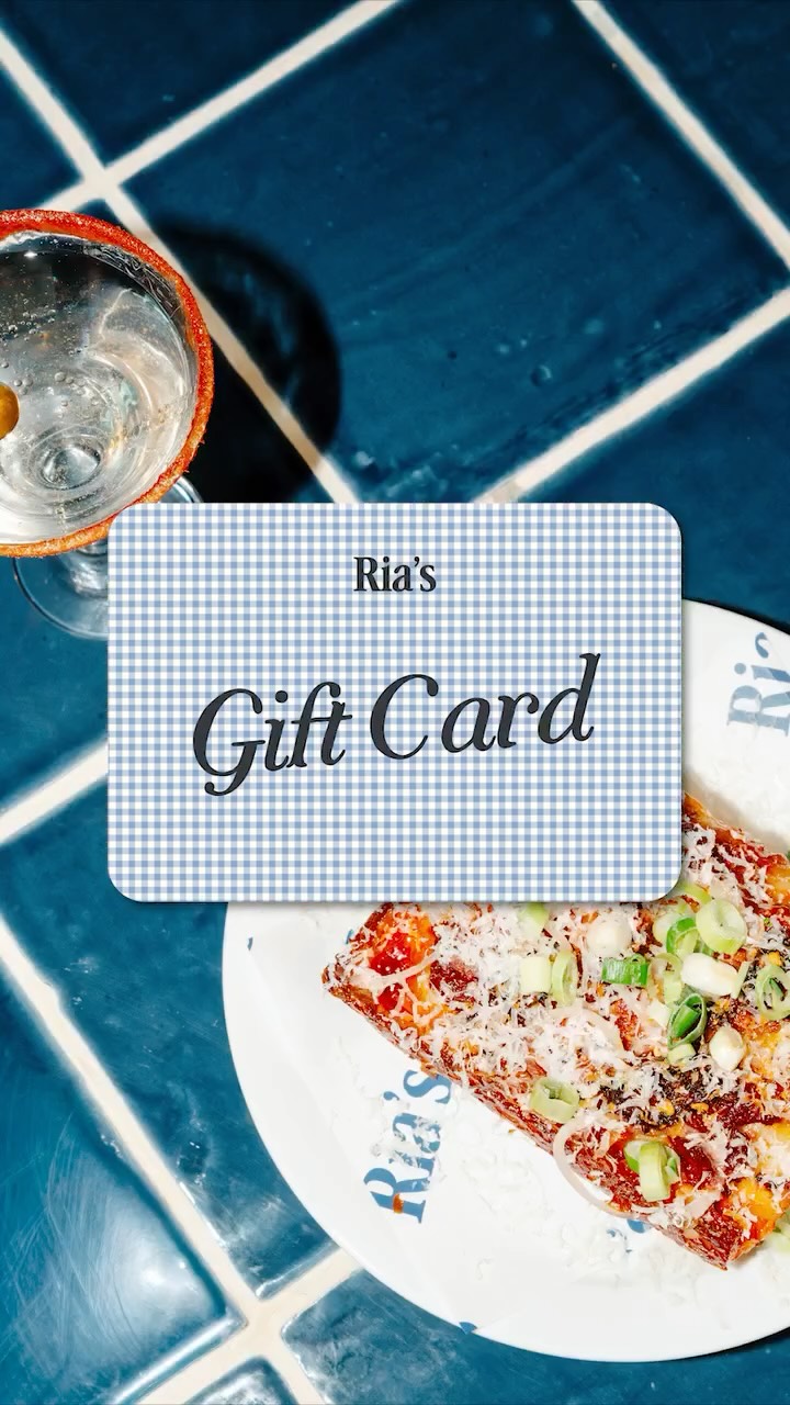Give the gift of Ria's 😉
We've finally launched giftcards - in perfect time for Christmas! What more could your loved ones want?!
These digital vouchers are available to buy via the link in our bio and our website!
Please note - these are venue specific and balances cannot be transferred between sites.