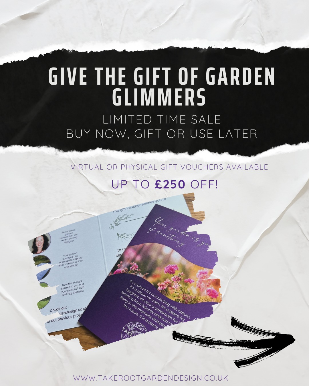 Some people are just difficult to find gifts for, right? Gift something lasting and meaningful, personalised support and help in the garden for next spring. Gift vouchers available, special offers on consultations, consultation plus, and planting plans. Buy now before prices go up in spring.