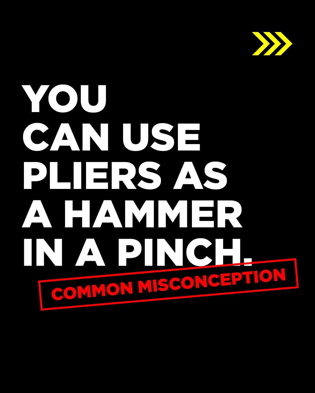 Just because you CAN, doesn't always mean you SHOULD 🔨❌
Using your tools in the wrong way like this not only damages the product itself, it also invalidates warranties!
We know you all could tag at least 1 person you've seen do this one too many times 🫣