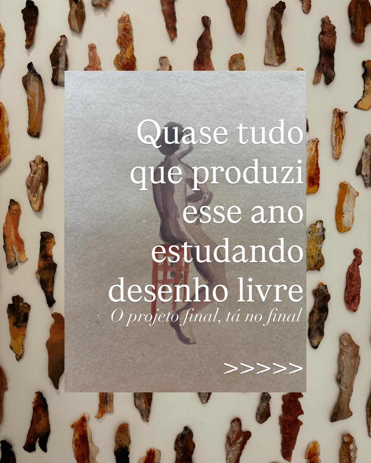 Desaprender a julgar é um movimento contínuo e infinito para mim. Não sei quando vou chegar nesse lugar bonito e livre. Deus queira que logo. O que sei, é que definitivamente a escolha de toda semana estar rodeada de pessoas queridas desenhando foi um acelerador de processo por aqui. Feliz, feliz por ter sido estudante e finalizar o ano vendo tantas criações, tanto risco, tanta transpiração :)))))
A pintura final (tá no fim do carrossel) ✸ Saravá ✸ estará disponível a original e em Fine Art em breve. Reservas e +++ detalhes por DM! ✨🍌🦜