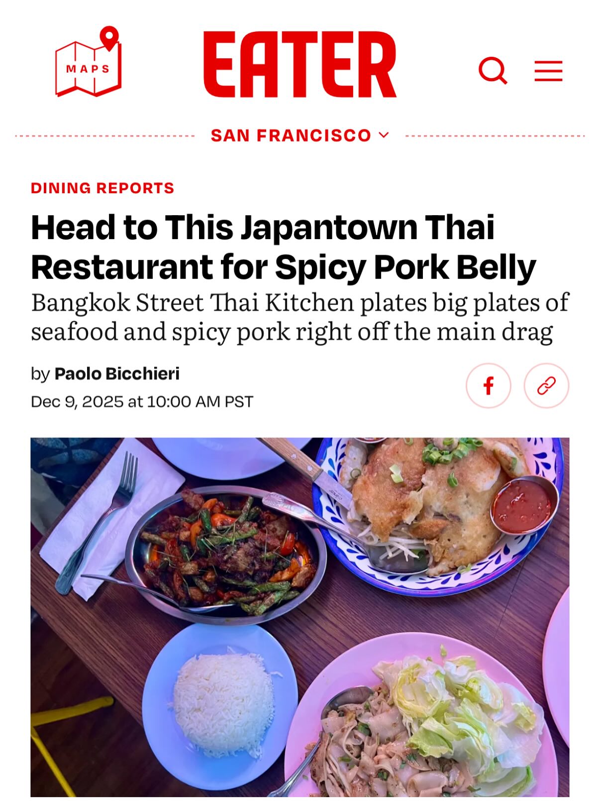 Thank you, Eater SF, and thank you to our customers! Your support keeps us going 🇹🇭❤️🔥 @eater_sf
https://sf.eater.com/dining-report/209465/bangkok-street-review
BANGKOK STREET
📍1826 Buchanan St, San Francisco
📱415-292-9027
👨💻bangkokstreetsf.com
#bangkokstreetsf #japantownsf #sfthairestaurant #sffoodie #sffoodies #eatersf #sfeater #yelpbayarea #sfrestaurant #sfrestaurants #bayareaeats #sanfranciscofood #sanfranciscofoodie