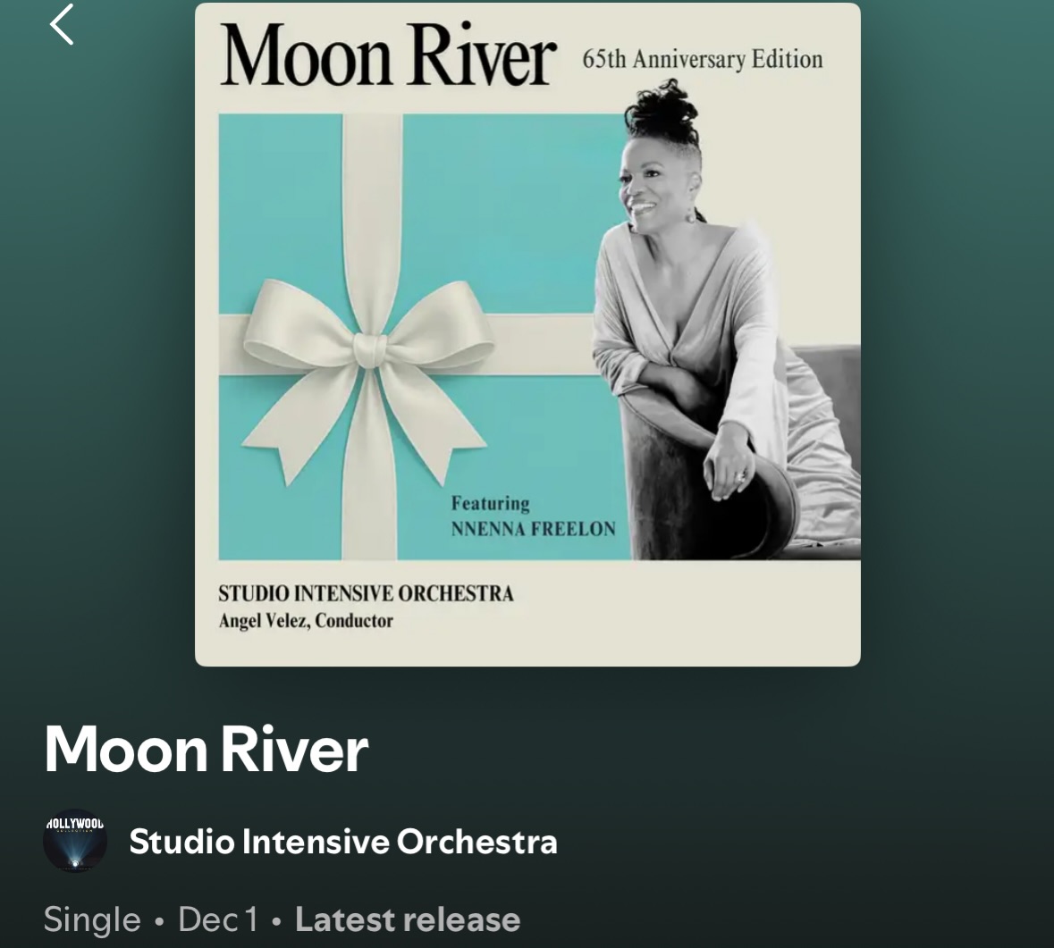 I have long admired Nan Schwartz’s work and her arrangement of Moon River is truly sublime. I hope you enjoy this special 65th Anniversary recording featuring 7x Grammy nominee Nnenna Freelon and the Studio Intensive Orchestra!
Mixed by @alanmeyersonmusic
Mastered by @mixerchristiannn
Produced by @micaelacarballocompositora and @angelvelezmusic
Recorded at Eastwood Scoring Stage, Warner Bros. Studios
#moonriver
#studiointensiveorchestra