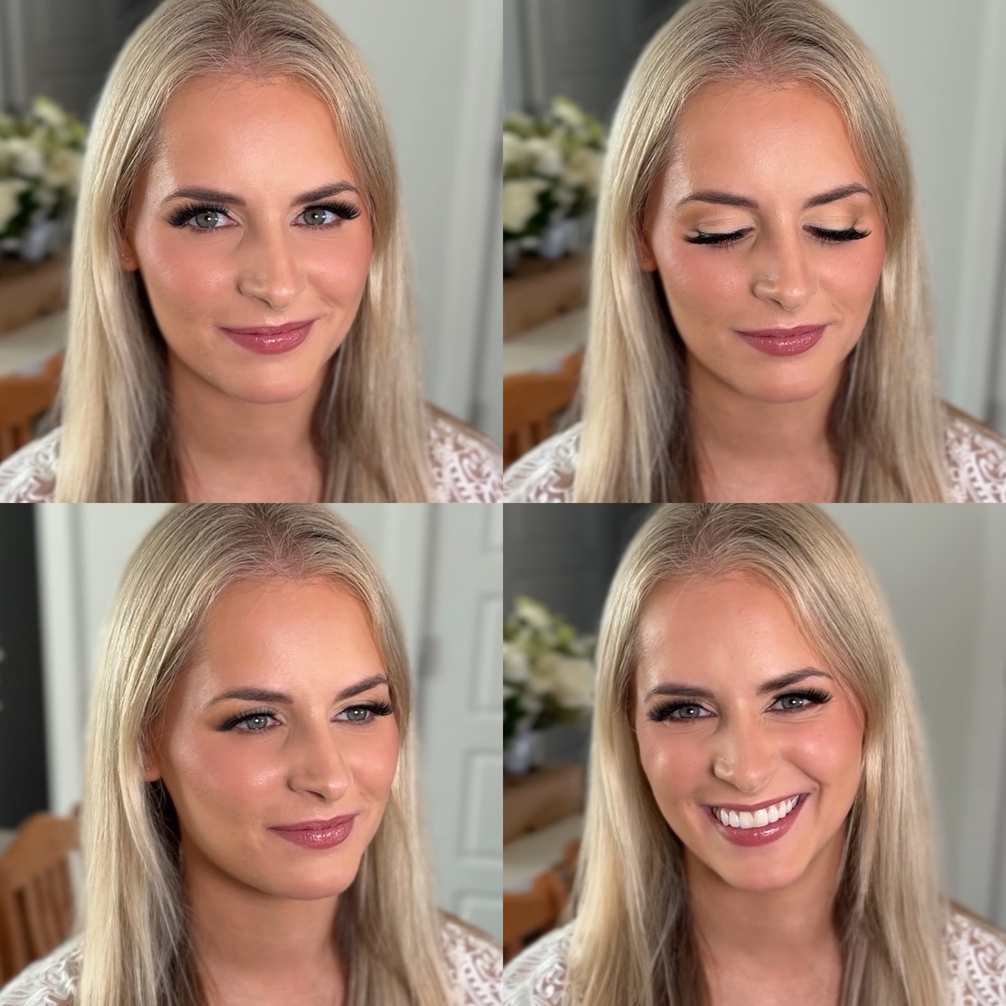 â¨When a bride knows what she likes and isnât afraid to tell youđ
Our gorgeous bride Cheyanne knew what she wanted for her bridal makeup from the get go (we love a confident queen!). Lets break down her lookđđť:
â¨Cheyanne requested
â˘Full coverage foundation
â˘Matte Eyeshadow & skin
⢠Dramatic lashes
â˘Pink toned lip
Wanna know what lip combo we used, COMMENT đ to find out
Bridal makeup artist, Edmonton makeup artist, bridal soft glam, lip combo, Edmonton bridal hair, bridal hair and makeup, Edmonton wedding vendor, bridal inspo
