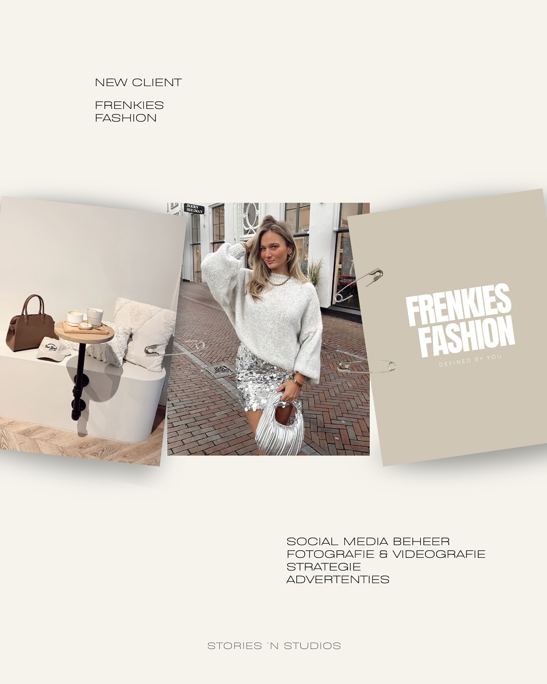 New cliënt case @frenkiesfashion 🤍✨
#storiesandstudios #newclient #socialmediamanagement #contentcreation #photography #fashionphotography #videography