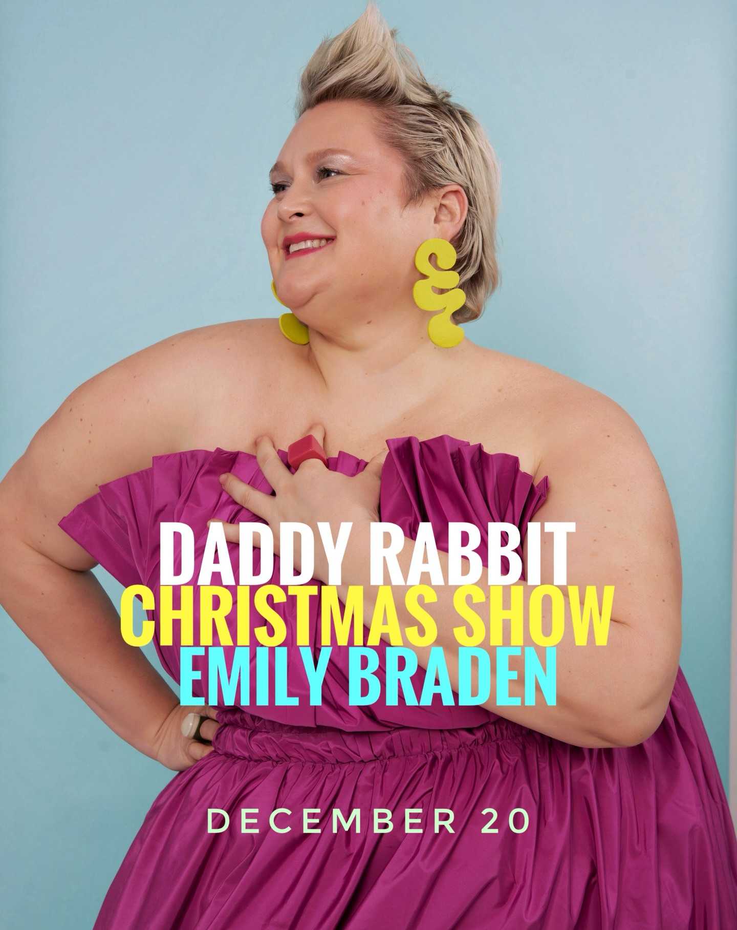 It’s about that time again! Dec 20th is our annual Christmas show featuring Queen Emily Braden. Only standing room tickets remaining. Grab them before they’re gone. #christmasseason
