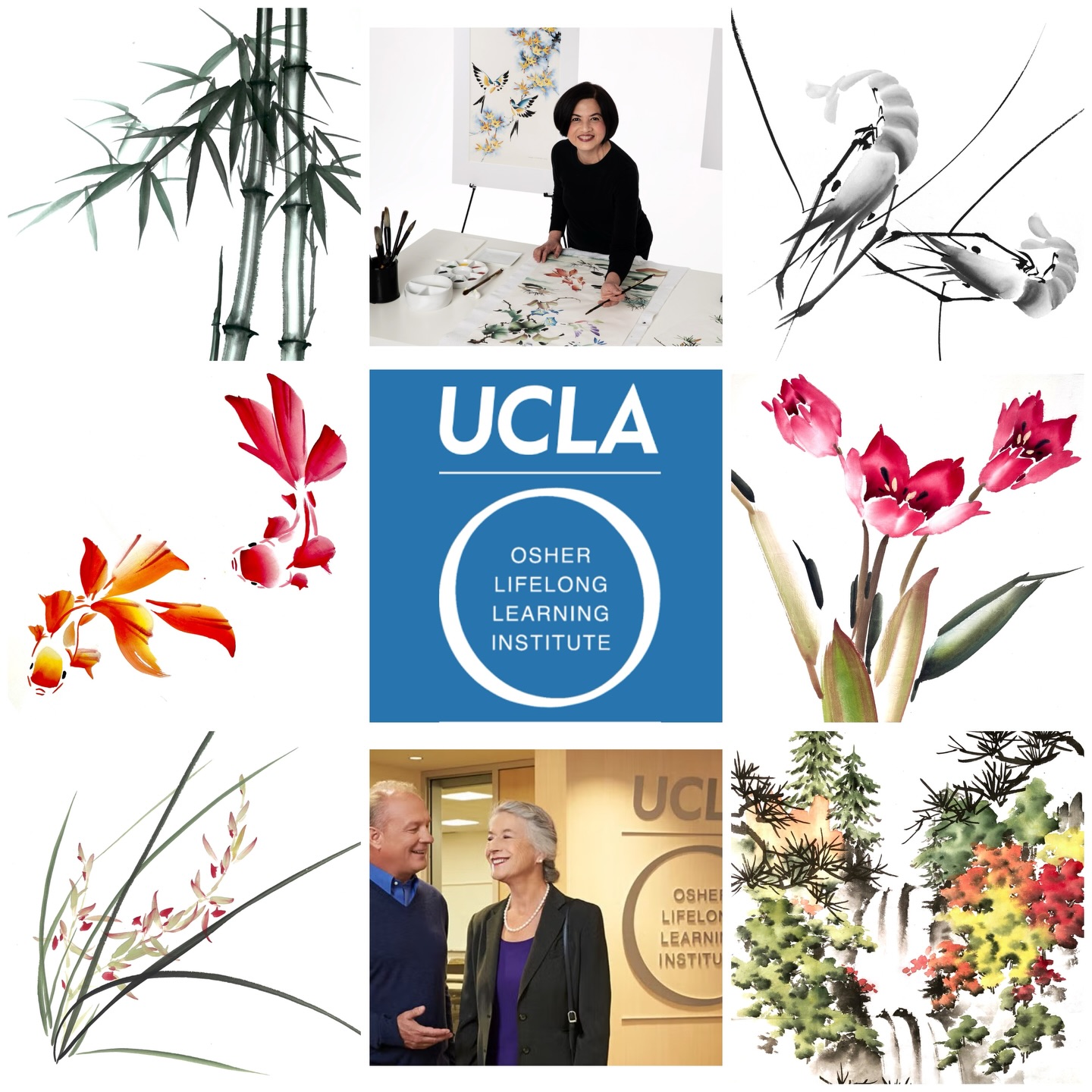 I’m thrilled to announce that I will teach Chinese Brush Painting at OLLI (Osher Lifelong Learning Institute) at UCLA Extension . The program offers engaging, noncredit courses for adults 50 and over who seek intellectual and creative growth within a vibrant community of lifelong learners. UCLAxOLLI Winter 2026 session begins Wednesday, January 7, 2026 for 6 weeks at the UCLAx Gayley Center in Westwood. Learn more at mayeefutterman.com/olli
@uclaextension #uclaxolli #osher #lifelonglearning #chinesebrushpainting #winter2026