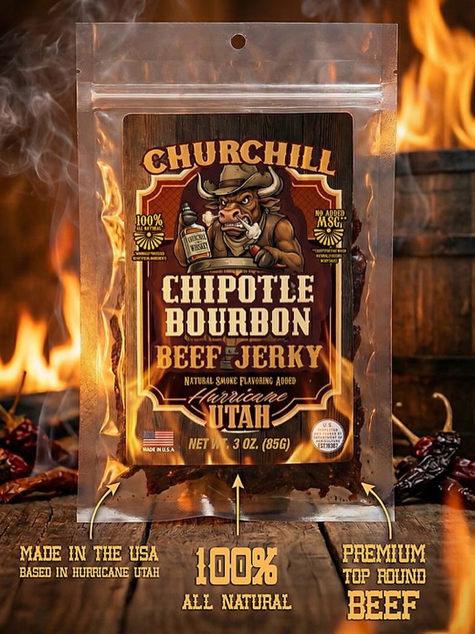 Brand new flavor!
There is good Jerky then there is GREAT jerky!
Delicious taste without being complicated or overly fancy, quality ingredients and skillful seasoning for a snacking experience second to NON!
#churchilljerky