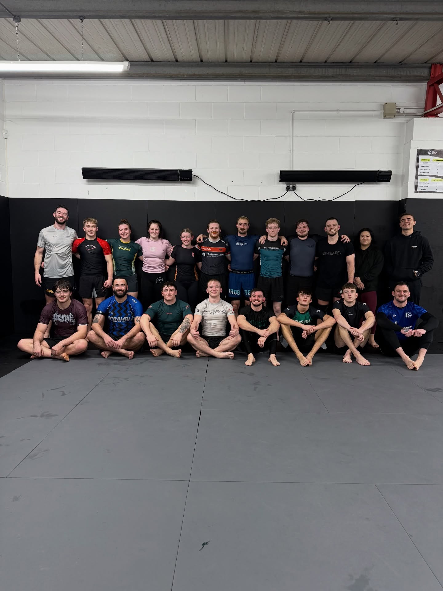Last session tonight of our British open camp and we couldn’t be prouder of the effort the entire team has put in over the last 8 weeks.
This was our first time running a structured training block building up to an event we had all set our focus on as a gym, and this weekend will be our first time taking a team to a tournament under the TGS banner.
The level of effort and commitment that everyone in the group, not just those competing, have put into raising the level in the room has been something special. It’s exactly the kind of atmosphere and team we wanted to cultivate in our gym and has been a privilege for us both to witness and be part of.
We love you all, proud of you all, now lets fucking smash it 🫡