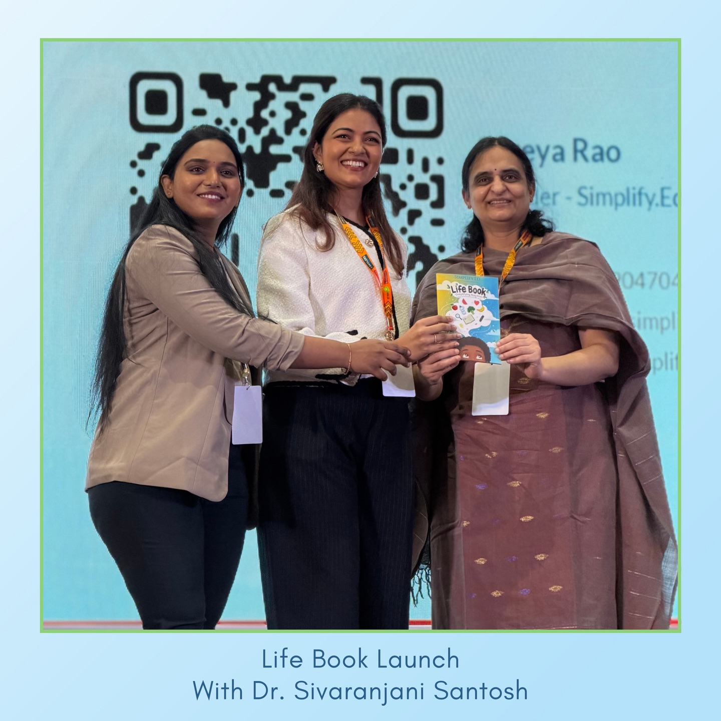 We are LIVE now 🤩
Simplify.Ed found its voice 💫
A moment of pride as Dr. Sivaranjani Santosh appreciates us for creating Simplify.Ed and bringing the Lifebook to life, a step towards making real-world learning a part of every school day. This is more than a book launch.
It’s the beginning of a more thoughtful way of educating our children. 📚
No better place to launch but home to the leaders of education for years now that has given me a platform to voice myself, & constant support of my dearest friend @spandu_crazy & the blessings of Mr. @kakanibrahmam & @brainfeededumag 🙏🏻
Special mention to @iamshweta_24 for helping create the book content with all her expertise, @arushibajaria for the lovely design and illustrations, @bhargavakhilk @ahea.ed for making this book a reality with relentless support and belief in this dream project 💫