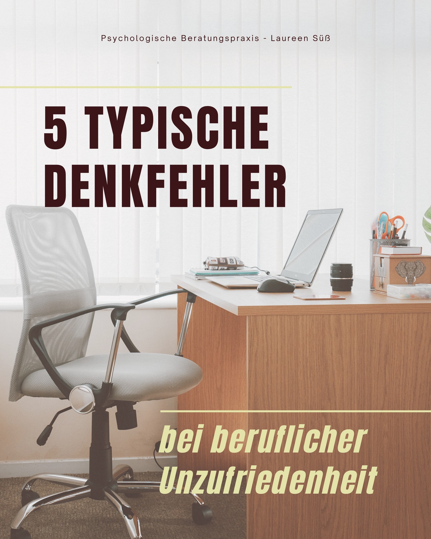 📌 Warum berufliche Unzufriedenheit sich oft wie ein persönliches Problem anfühlt - obwohl sie es nicht ist.
Wenn etwas im Job nicht mehr passt, entsteht innere Unruhe, die unser Kopf schnell loswerden möchte.
🔍 Also sucht er Erklärungen, die Ordnung schaffen:
Ich bin zu anspruchsvoll.
Andere wären dankbar.
Ich müsste mich einfach mehr zusammenreißen.
Diese Gedanken sind verständlich. Sie vereinfachen komplexe Situationen und entlasten uns kurzfristig.
➡️ Erfahre im Post, warum diese Denkfehler entstehen, was sie verdecken und wie du sie besser einordnen kannst.
📌 Laureen Süß I Wirtschaftspsychologin (M.Sc.)
🧠 Psychologische Beratungspraxis Düsseldorf
@wirtschaftspsychologin I Link in Bio