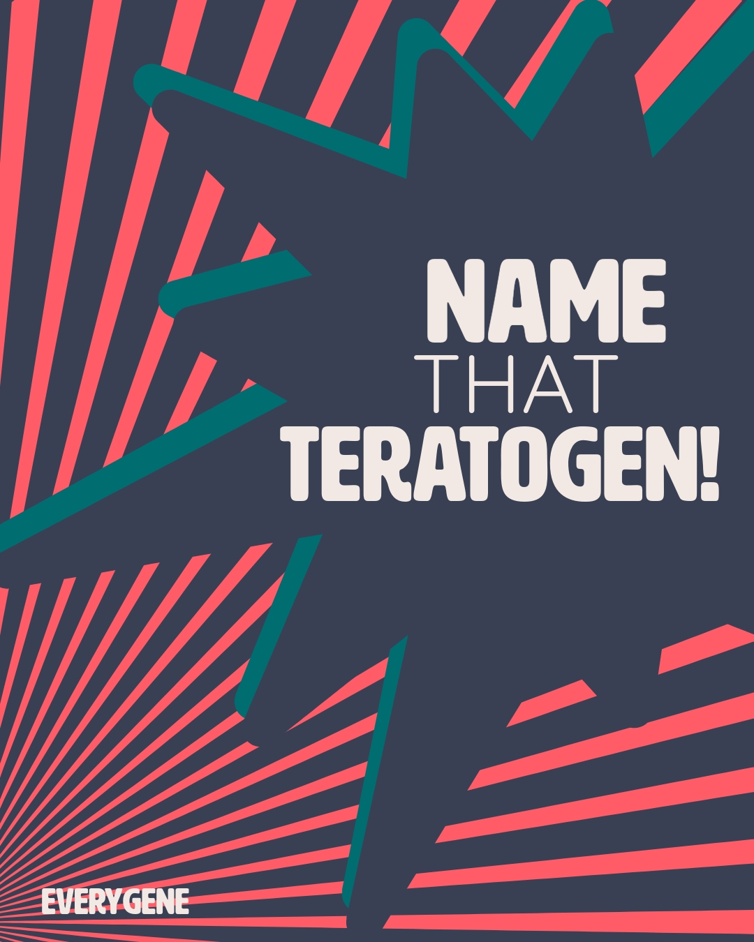 Introducing: Name that Teratogen!
Let me know what you think!
Also, for those of you that guessed CMV, remember: CMV calcifications are typically in the periventricular region. Also, there tends to be microcephaly rather than hydrocephalus.
If you like it, share it!
#genetics #teratogen #geneticist #CGC #everygene